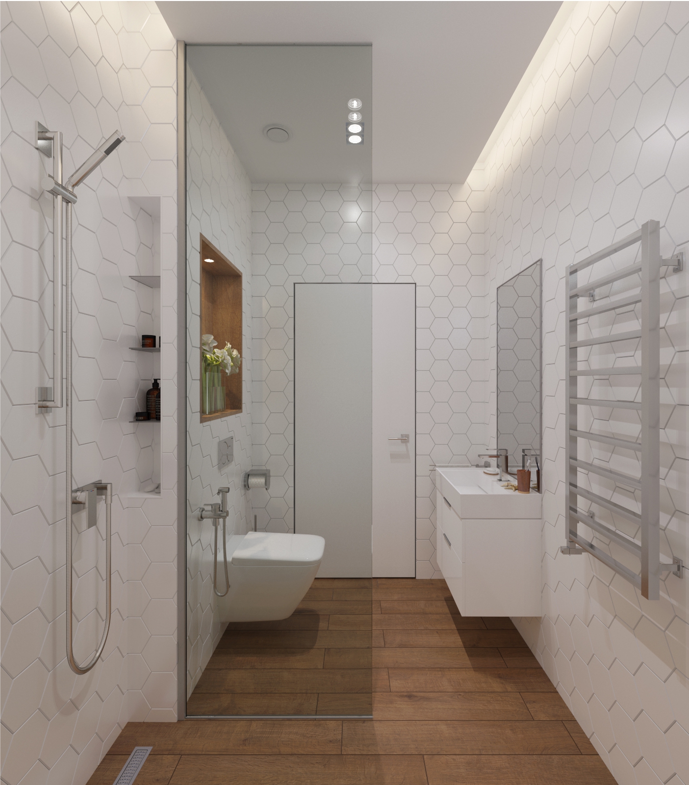 莫斯科郊区别墅时尚室内设计-40