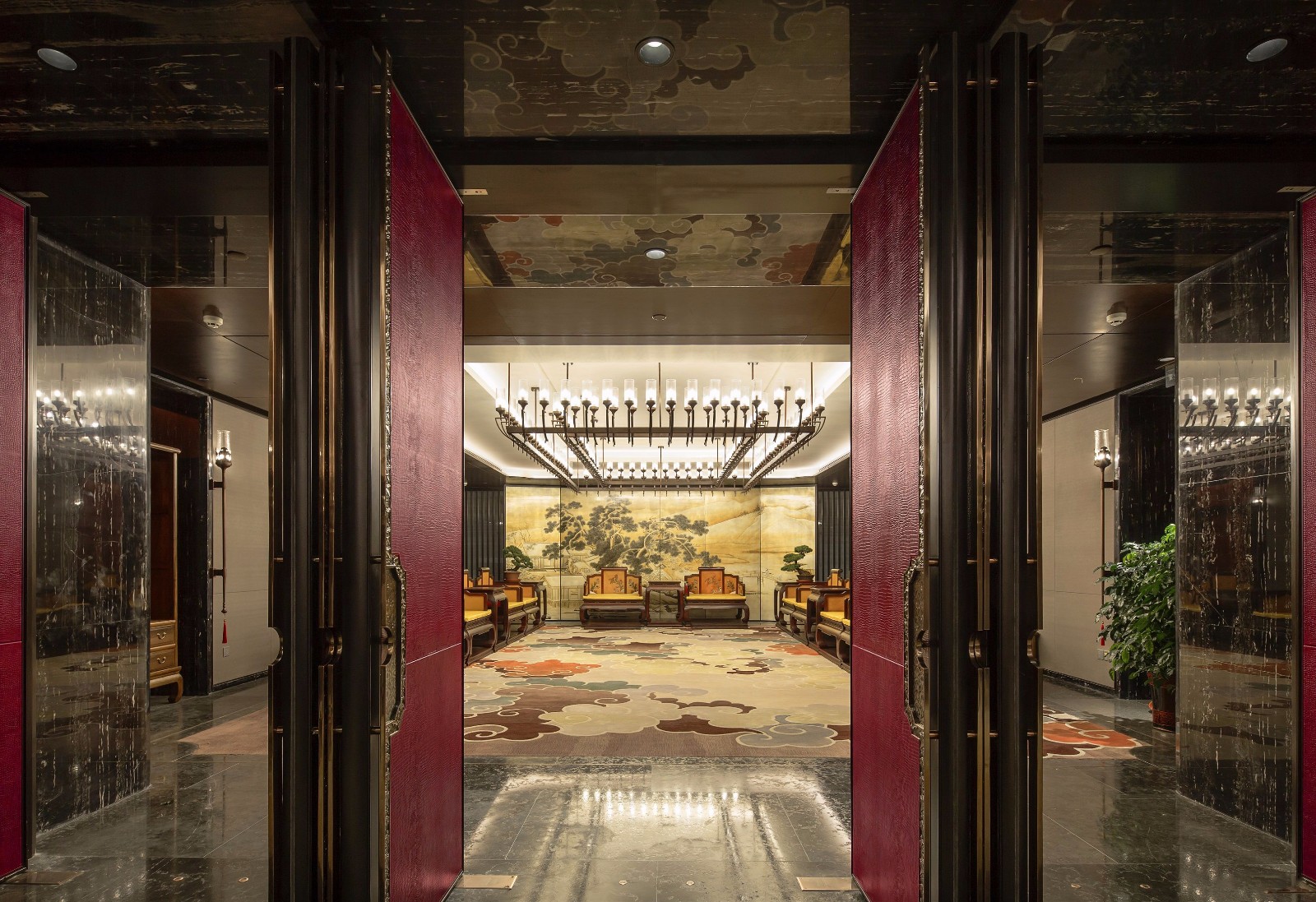 新中式办公空间-16