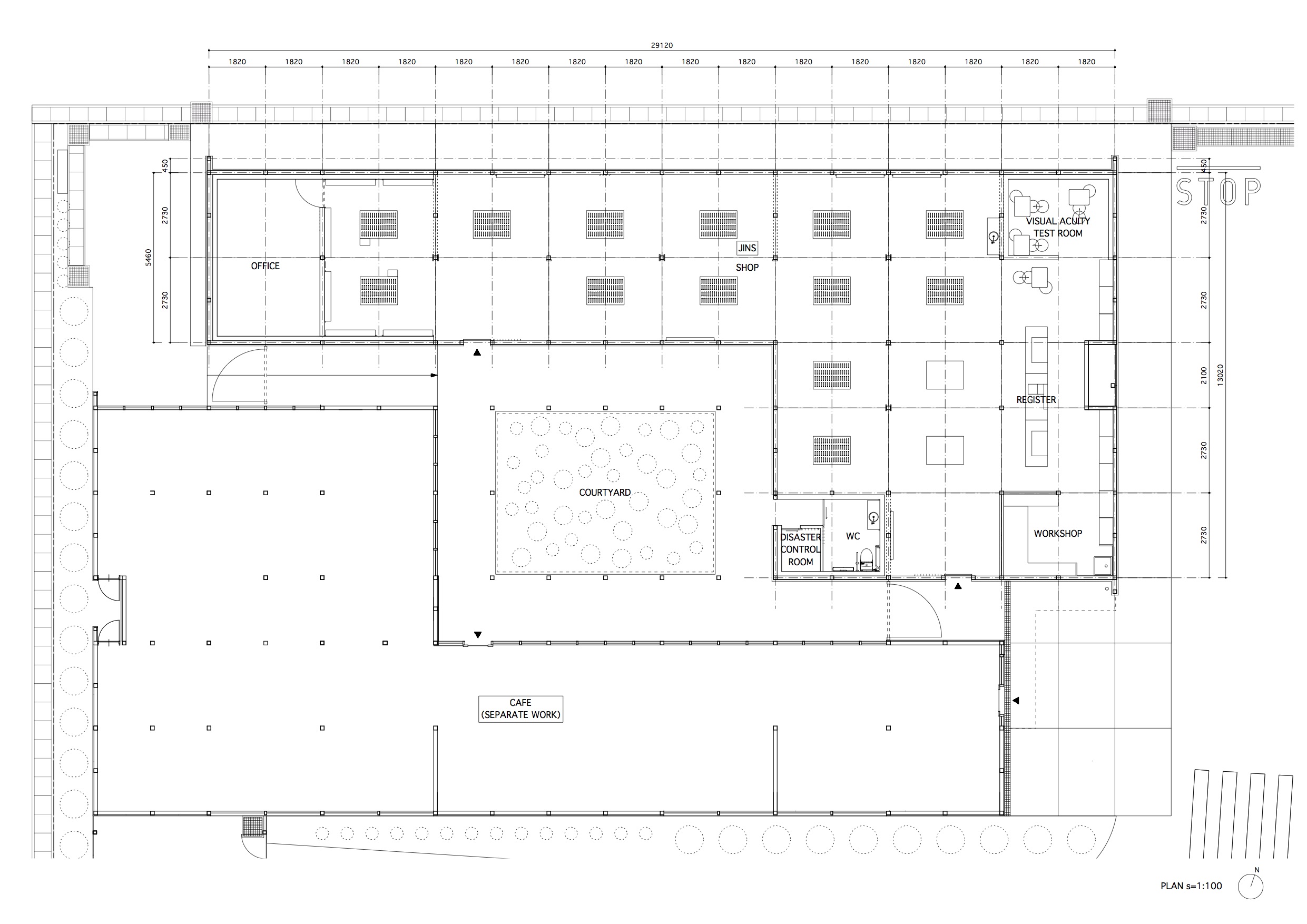 JINS 上尾店改造-29