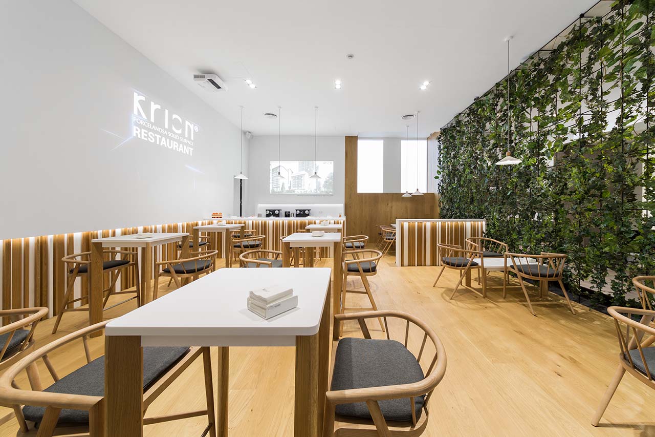 白色与自然的完美结合,眼科诊所与餐厅的现代演绎-7