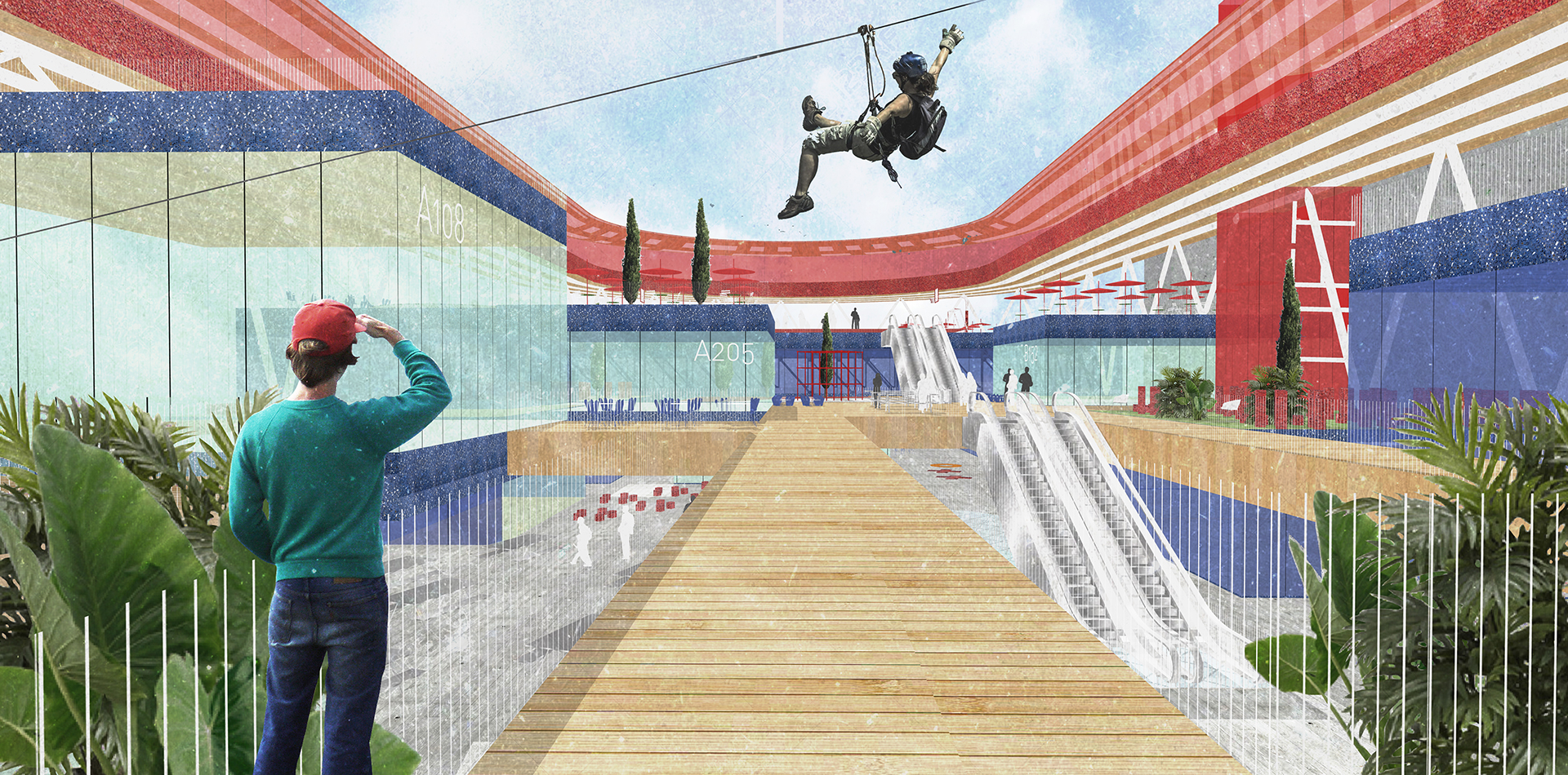 超级赛道 | 集成购物、娱乐与运动的创新设计-12