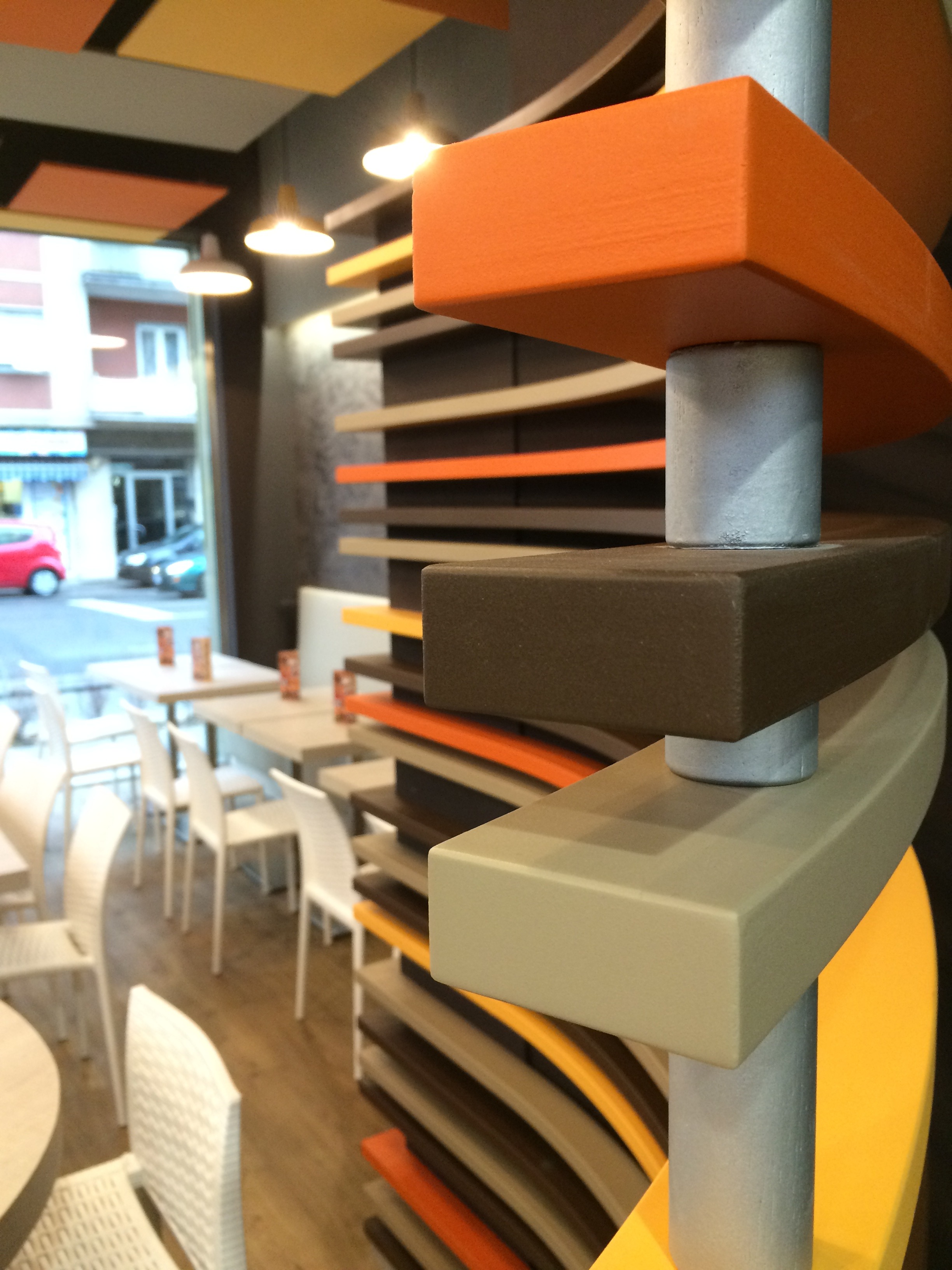 2016 年完成的 MAIR 快餐店室内设计案例-17