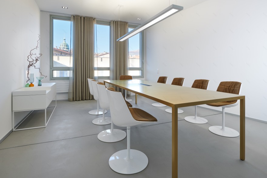 瑞士卢加诺律师事务所办公室设计-10