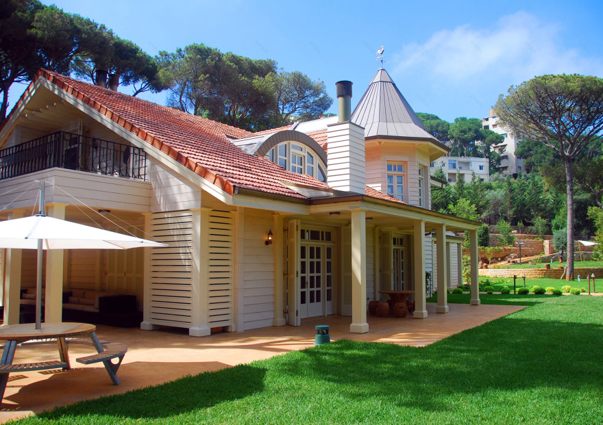 黎巴嫩山地美景中的穆拉德住宅-4