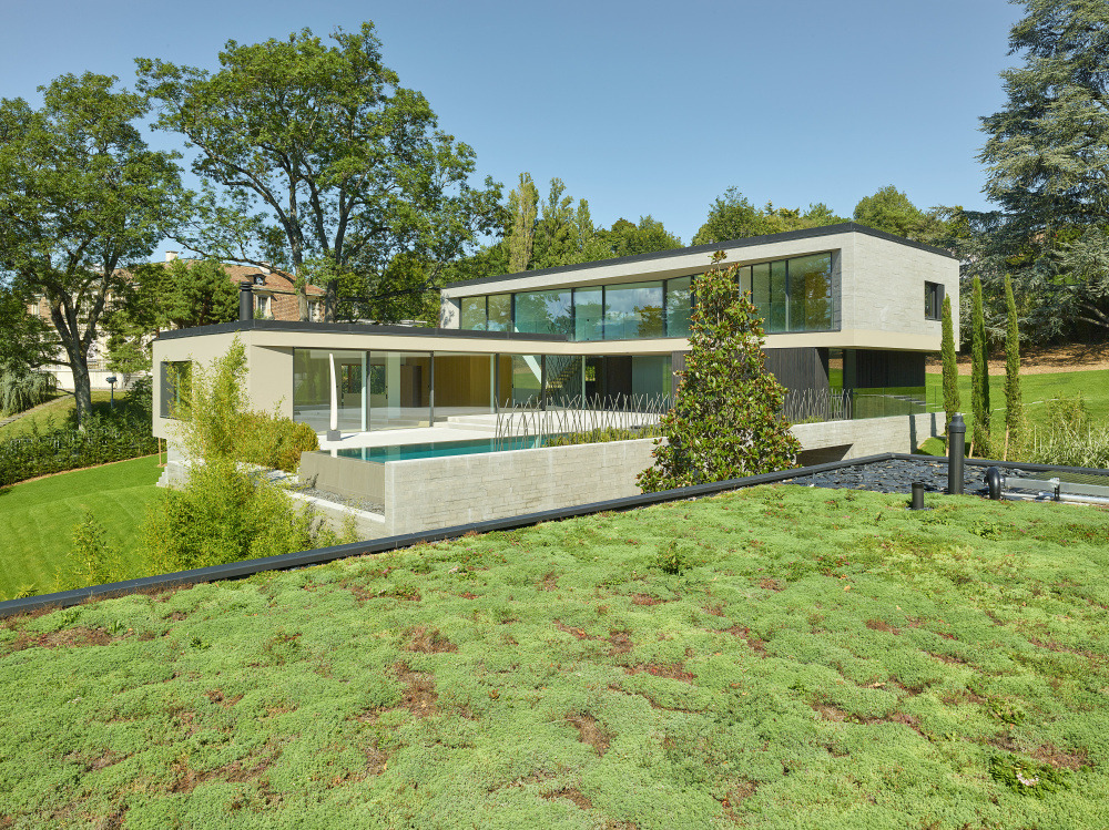 Villas Cousines | 2017 年完工的现代简约风格别墅设计-6