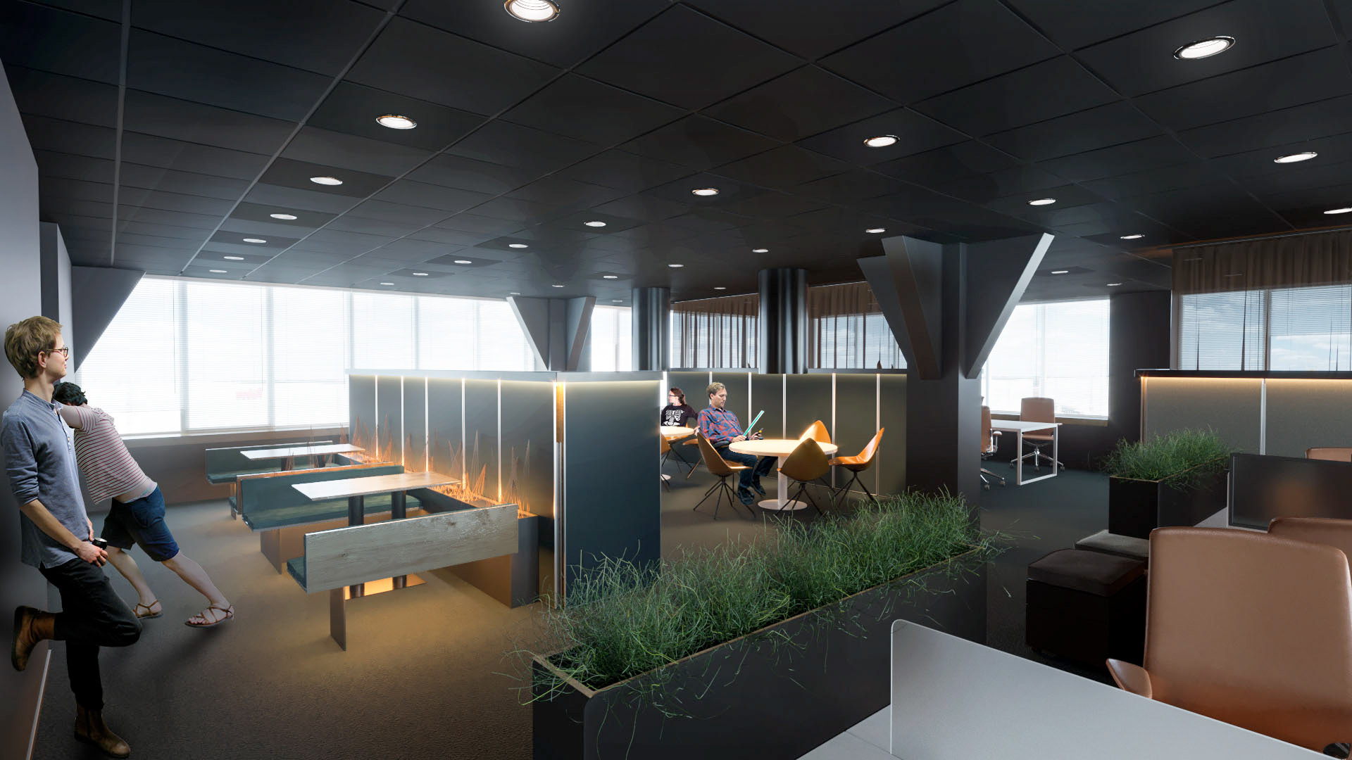 乌克兰 Svitsoft 软件公司人性化办公空间设计-10