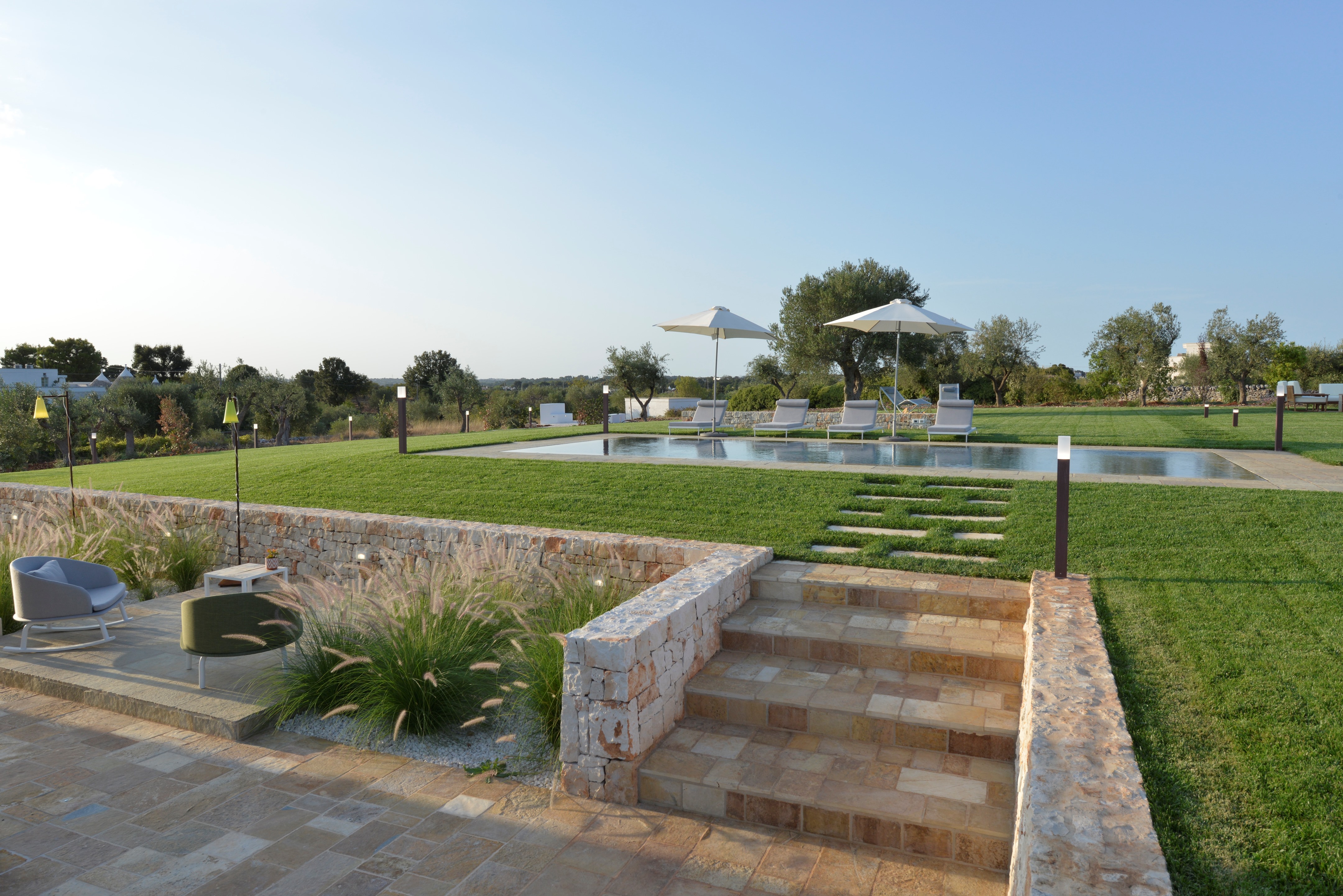 意大利乡村风格泳池设计-10