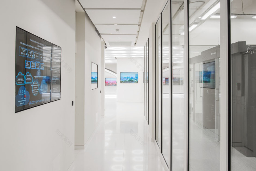 华为展厅——现代科技与空间的完美结合-36