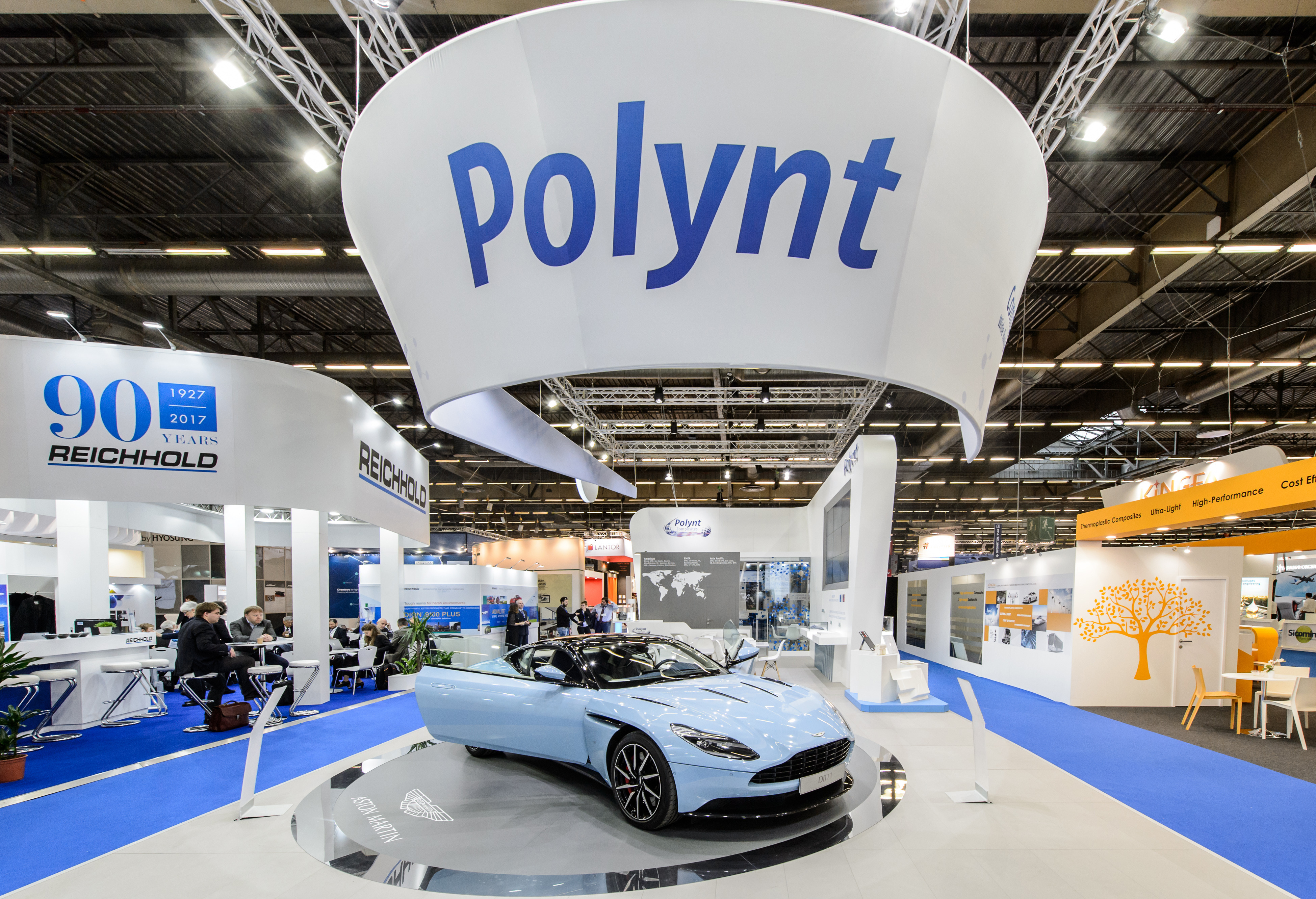 2017 年巴黎国际展览中心 Polynt 展位设计-0