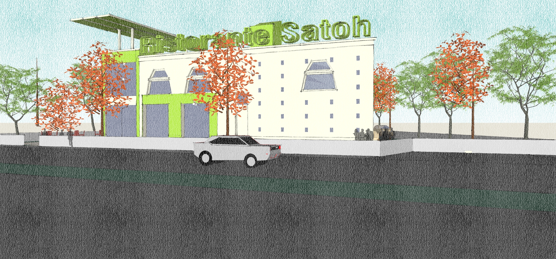 梦幻未成的日本餐厅设计-32