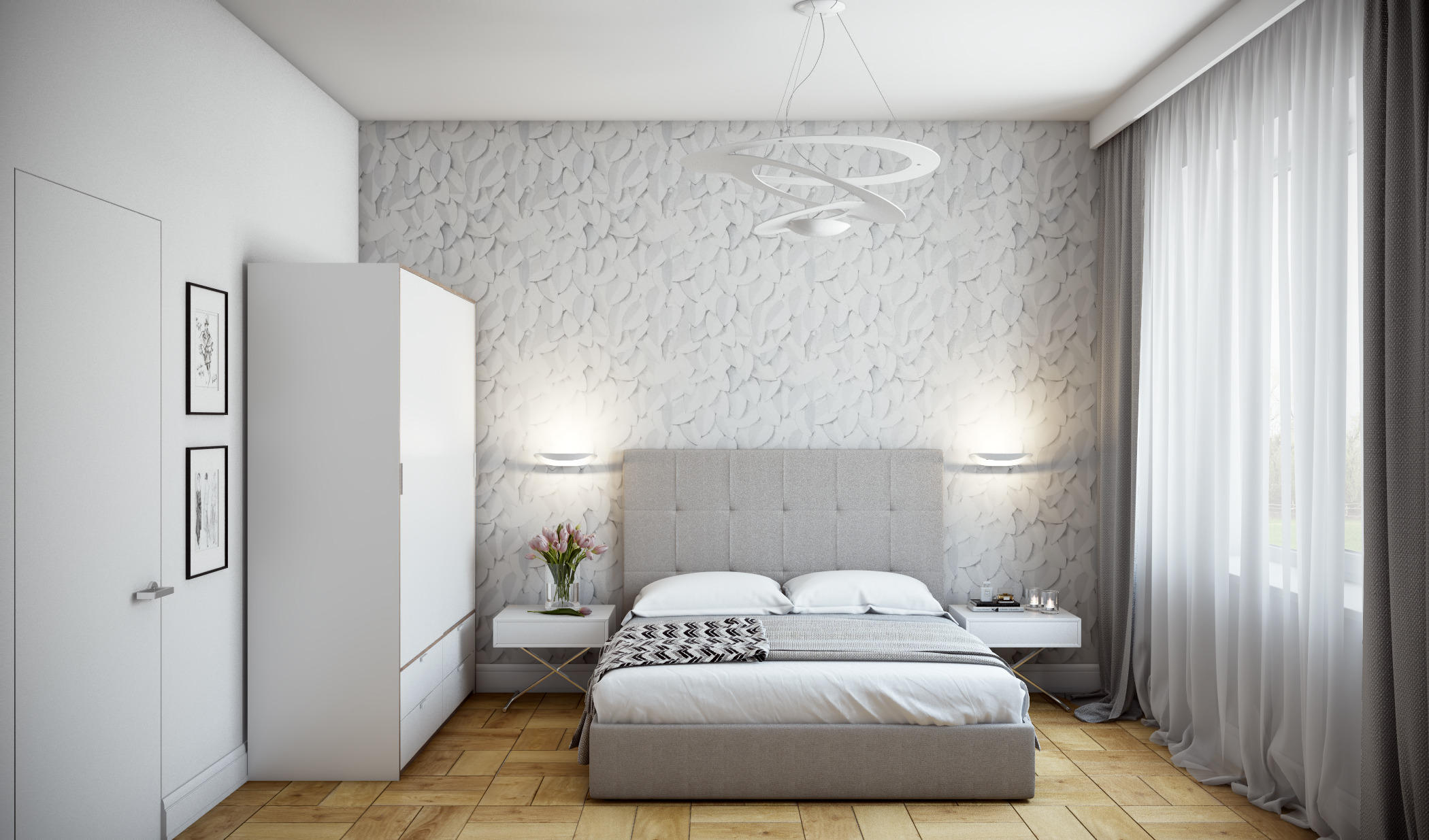 莫斯科郊区别墅时尚室内设计-58