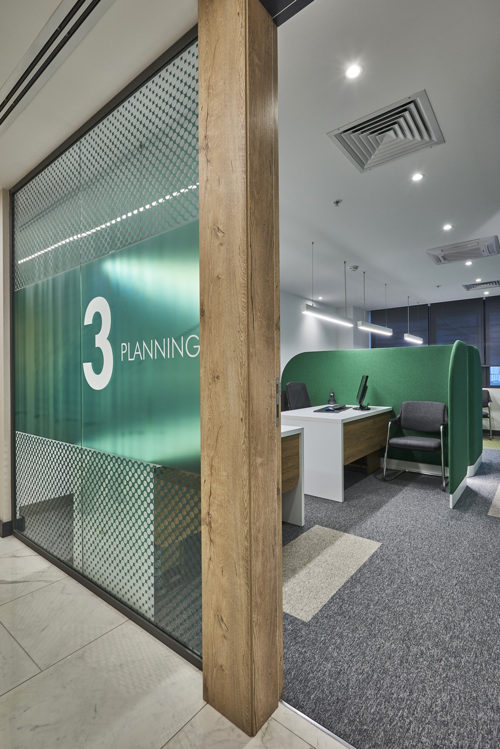 Imak Ofset 管理办公室，现代与有机的融合-12