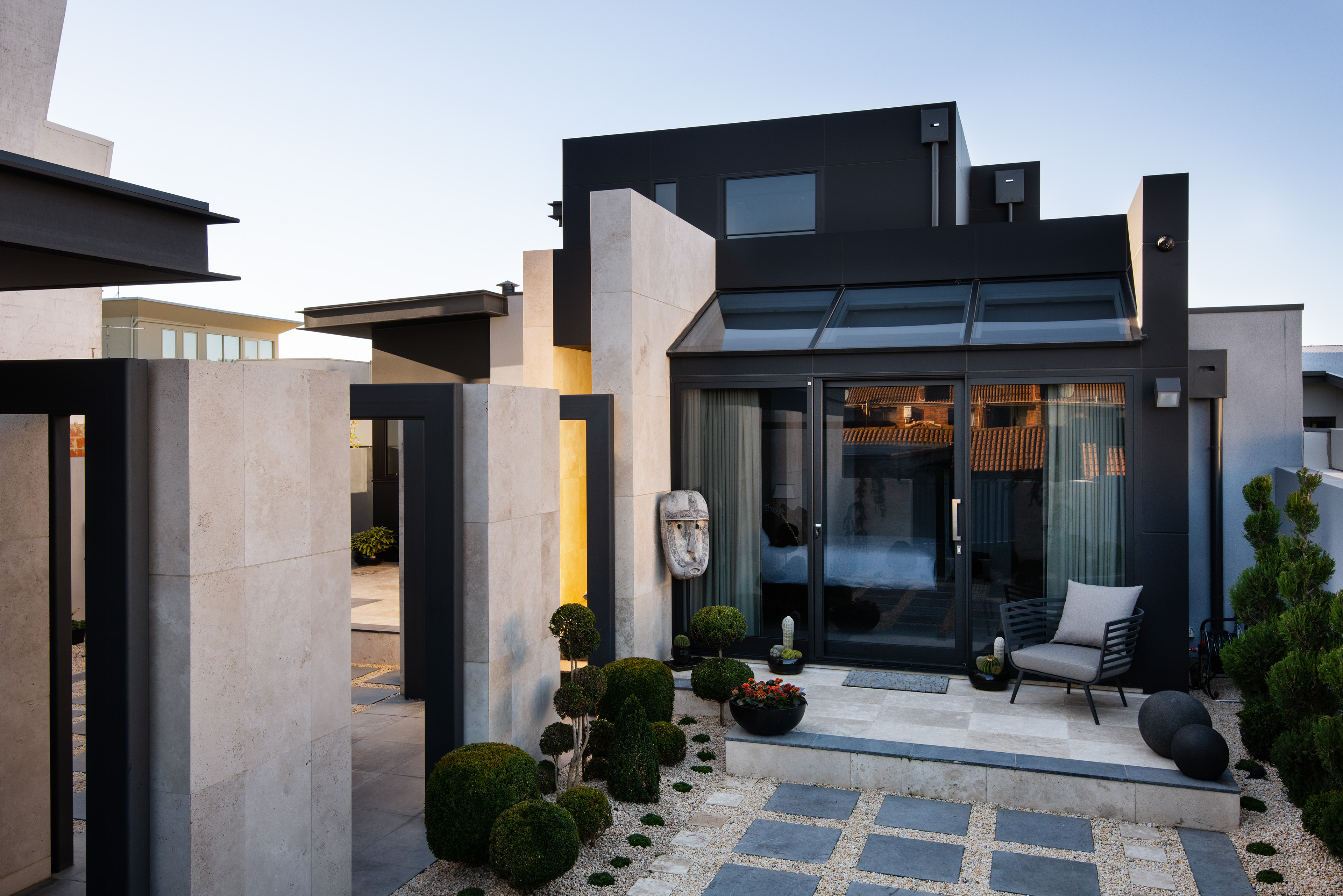 海滨现代宅院的精致艺术-7