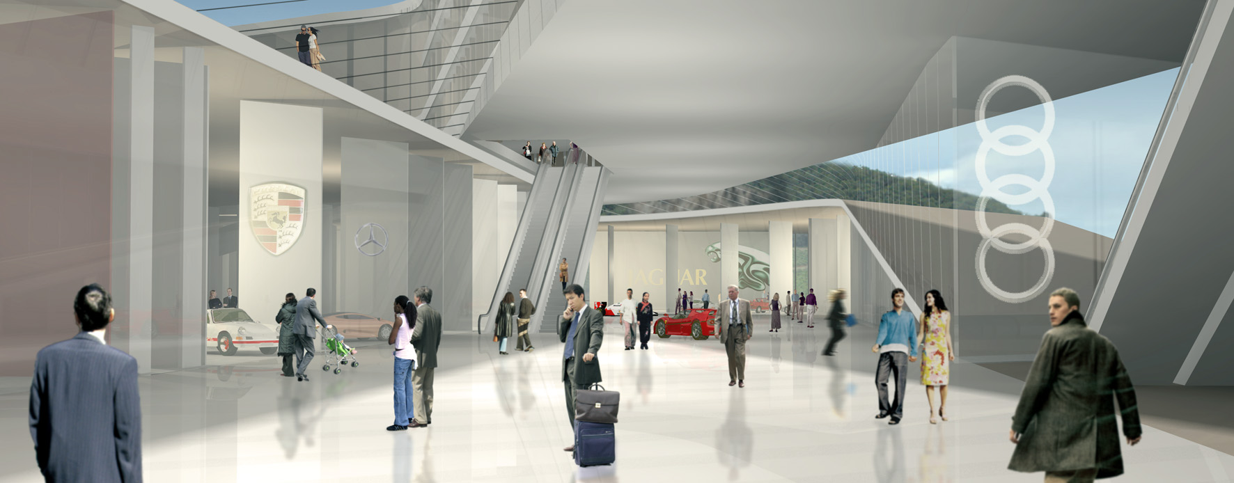 Autodromo 社区花园住宅与学校设计-6