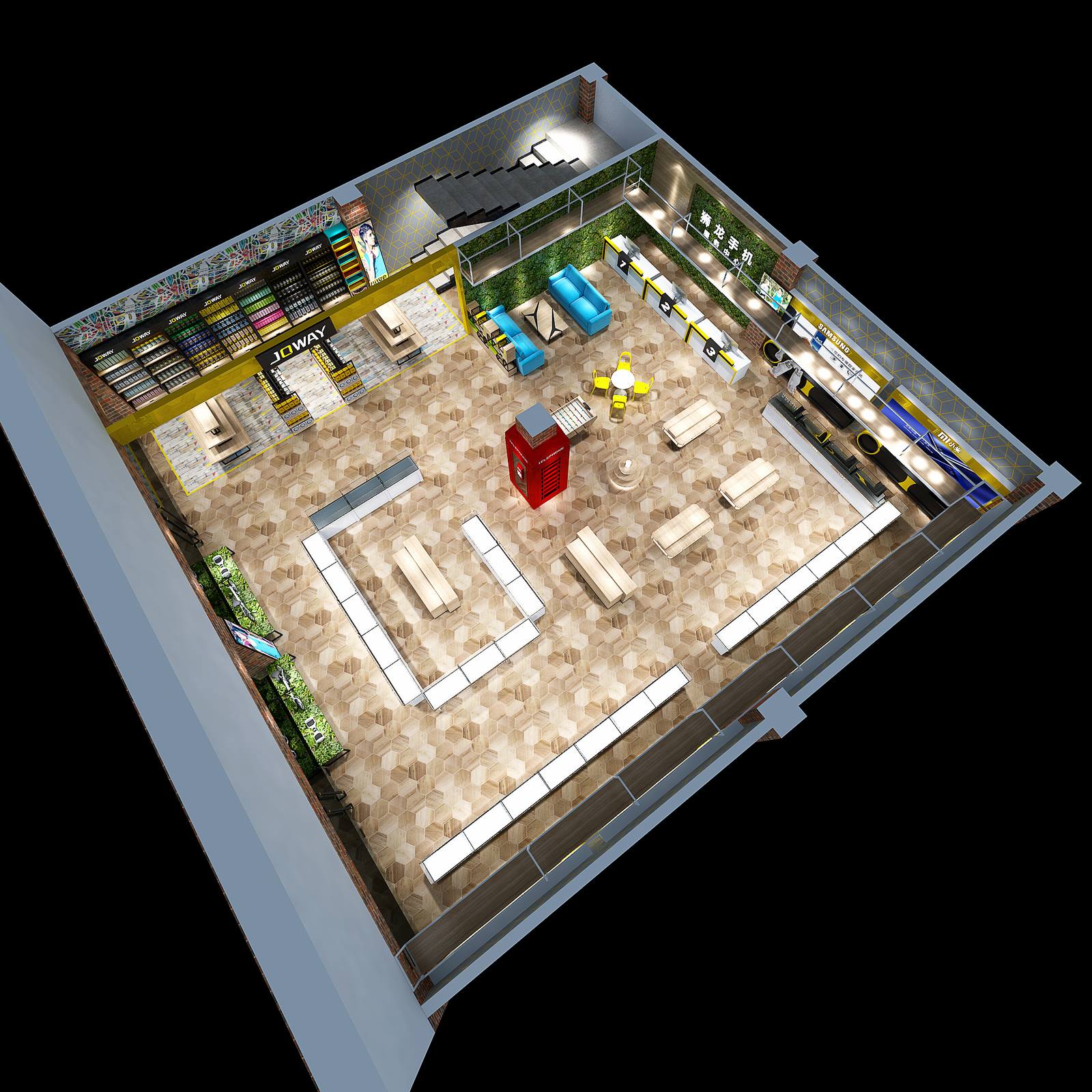 无影空间设计 · 乔威胶州狮龙世纪临街融合店-8