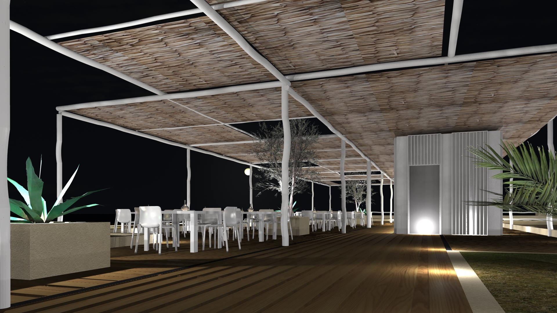 海滨酒吧的现代传统之美-17