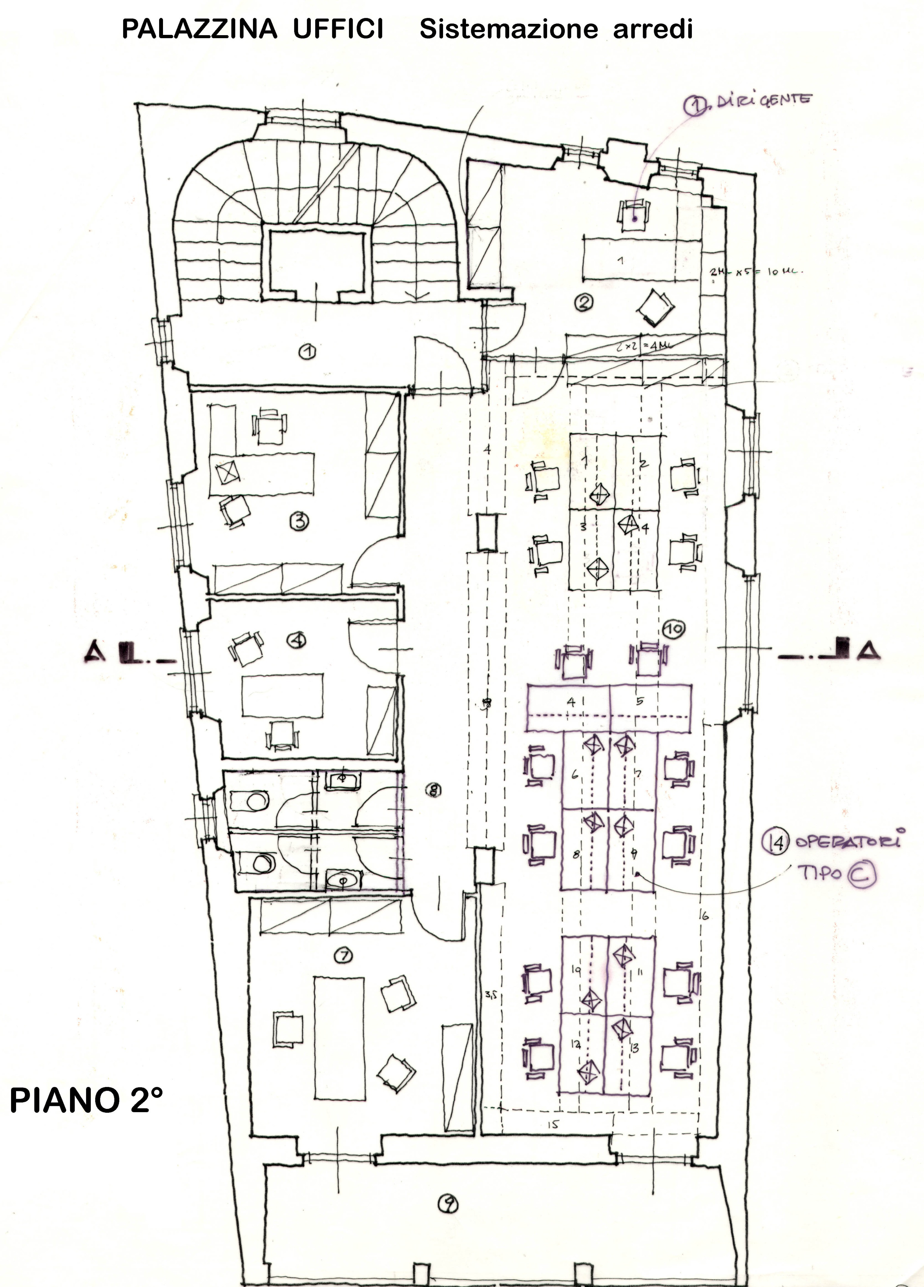 1986 年罗马办公建筑室内设计-9