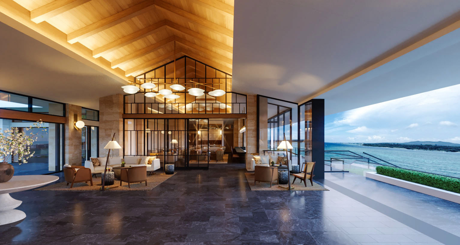 冲绳 Halekulani 酒店 | 精致东方美学-0