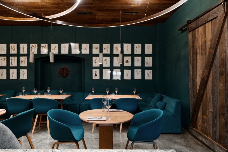 俄罗斯请 0.75 北欧餐厅 | 木材、砖石营造独特氛围-0