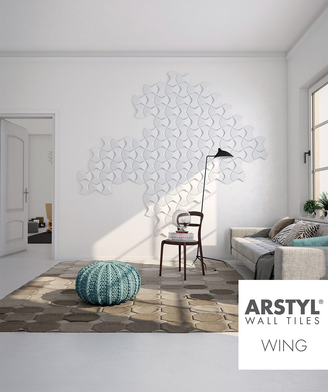 波兰知名设计师 Mac Stopa 打造 ARSTYL®三维壁砖系列-33