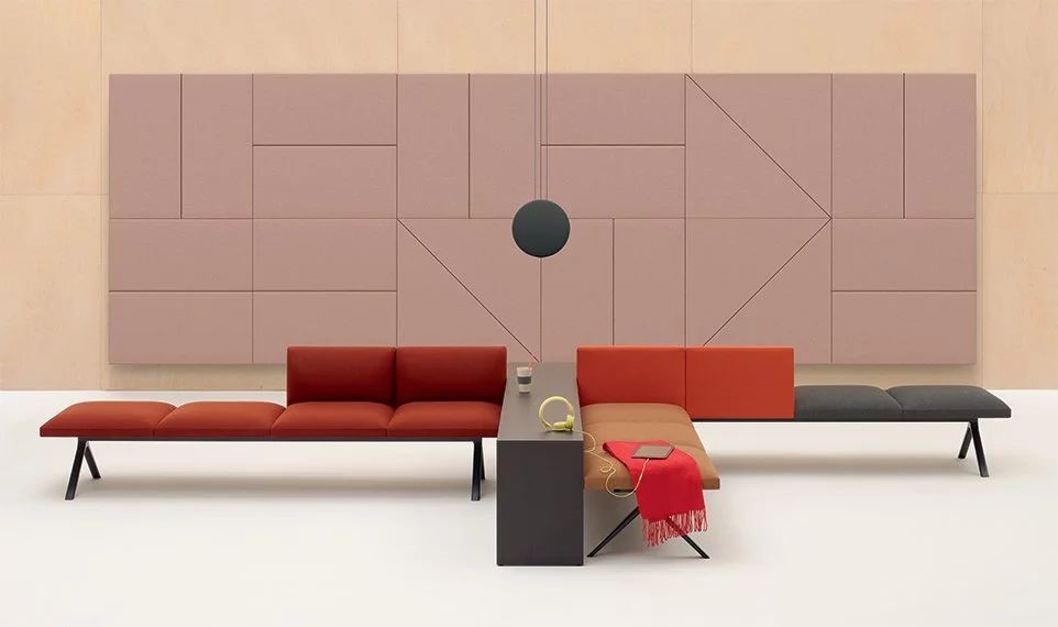 Arper 的极简色彩空间 | 创意办公与公共空间设计-4