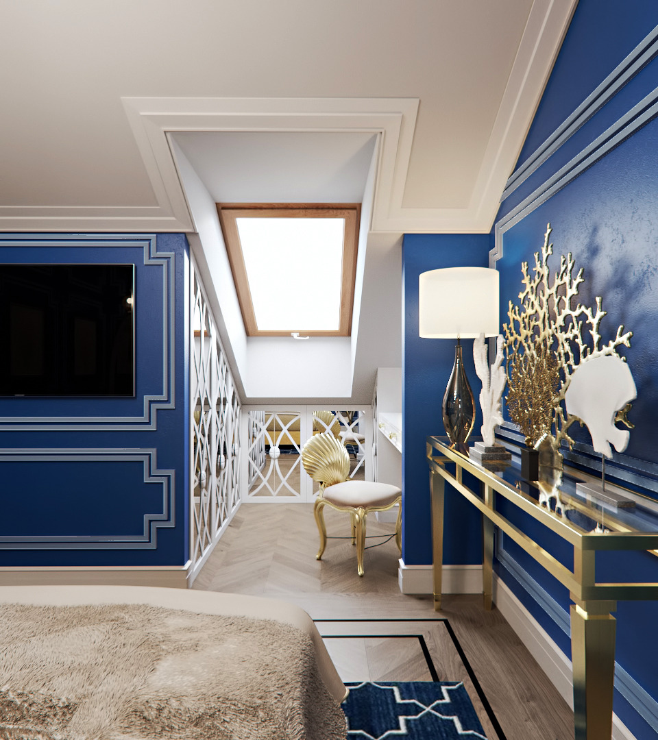 2017 年完成的莫斯科 Nevsky 公寓改造-9