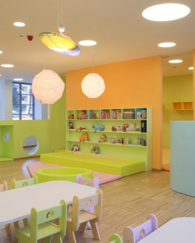 2015 年完成的幼儿园室内设计案例