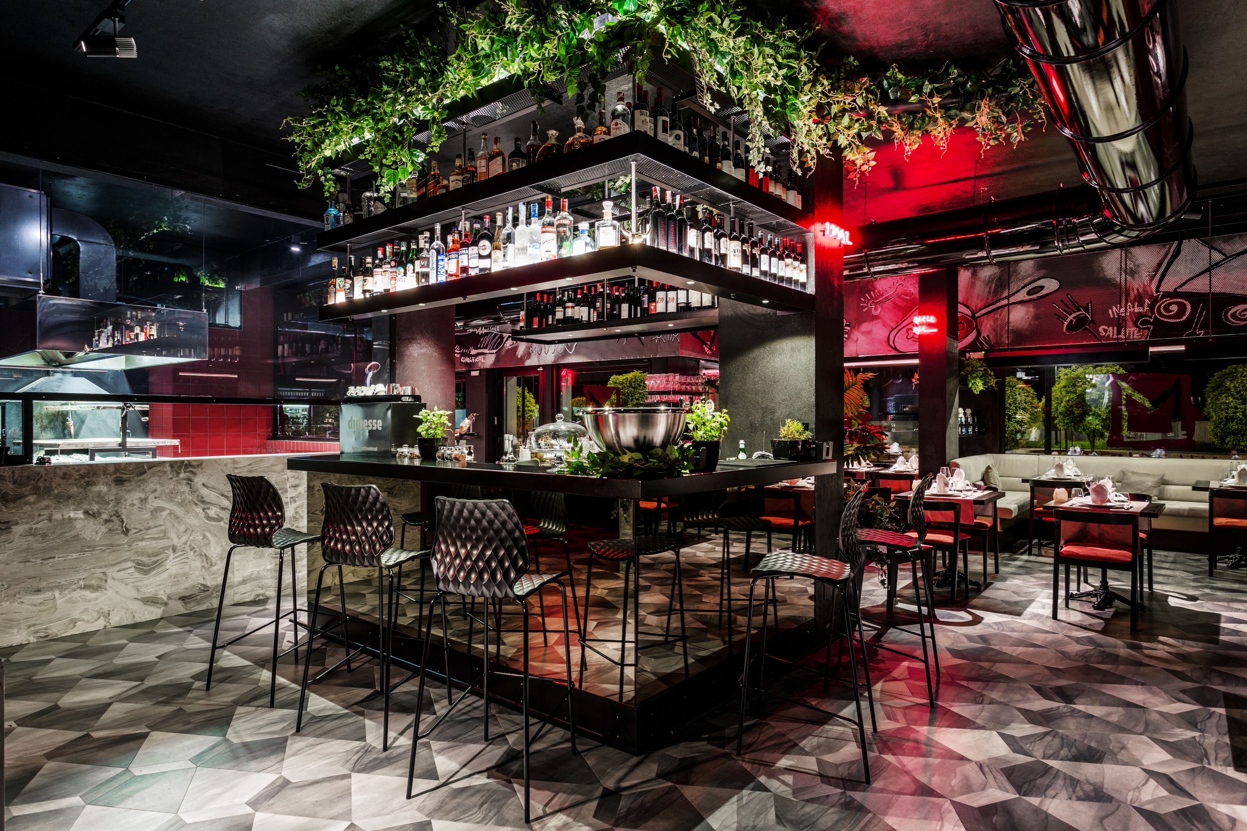 意大利风情餐厅设计-11