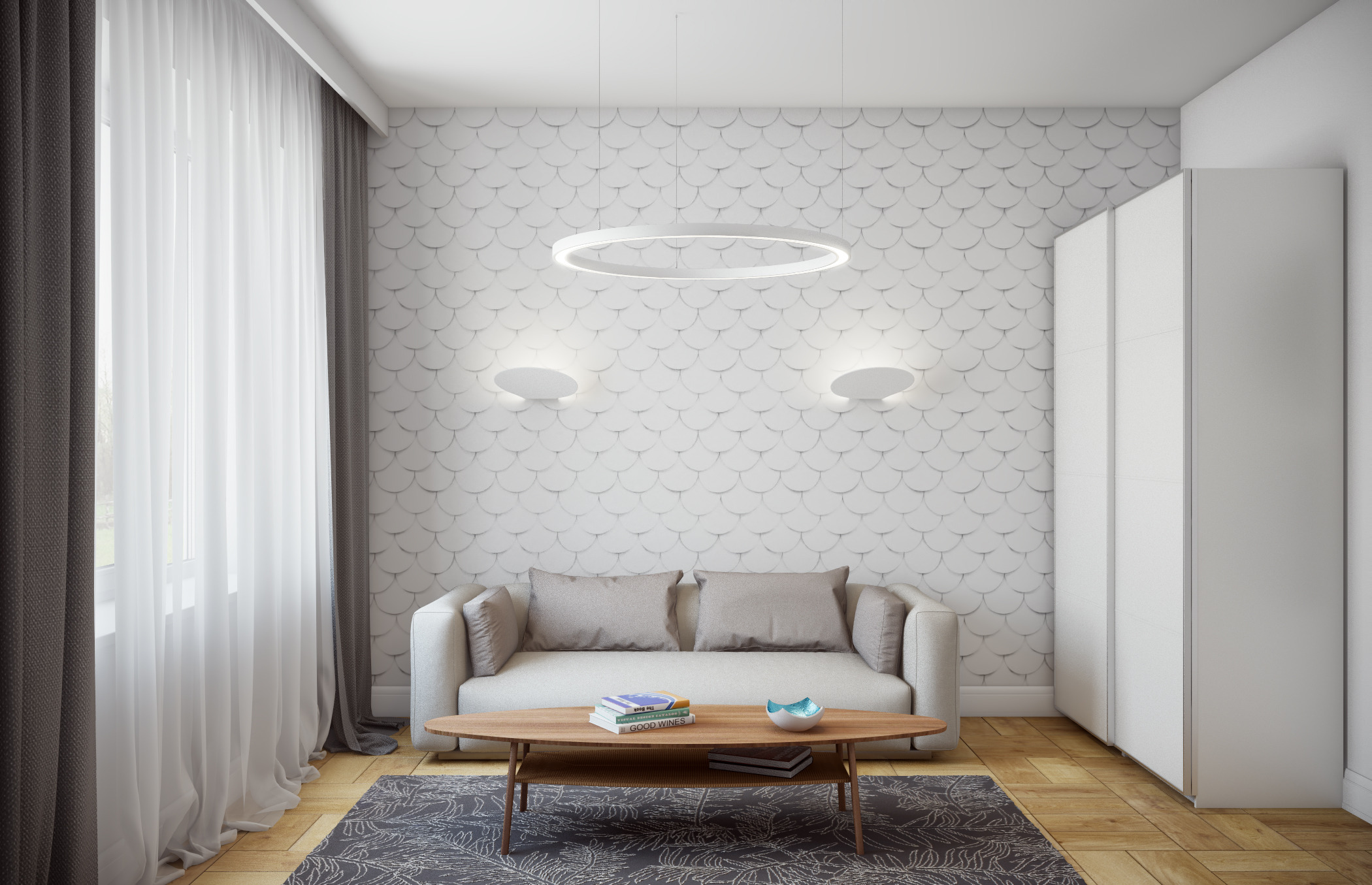 莫斯科郊区别墅时尚室内设计-52