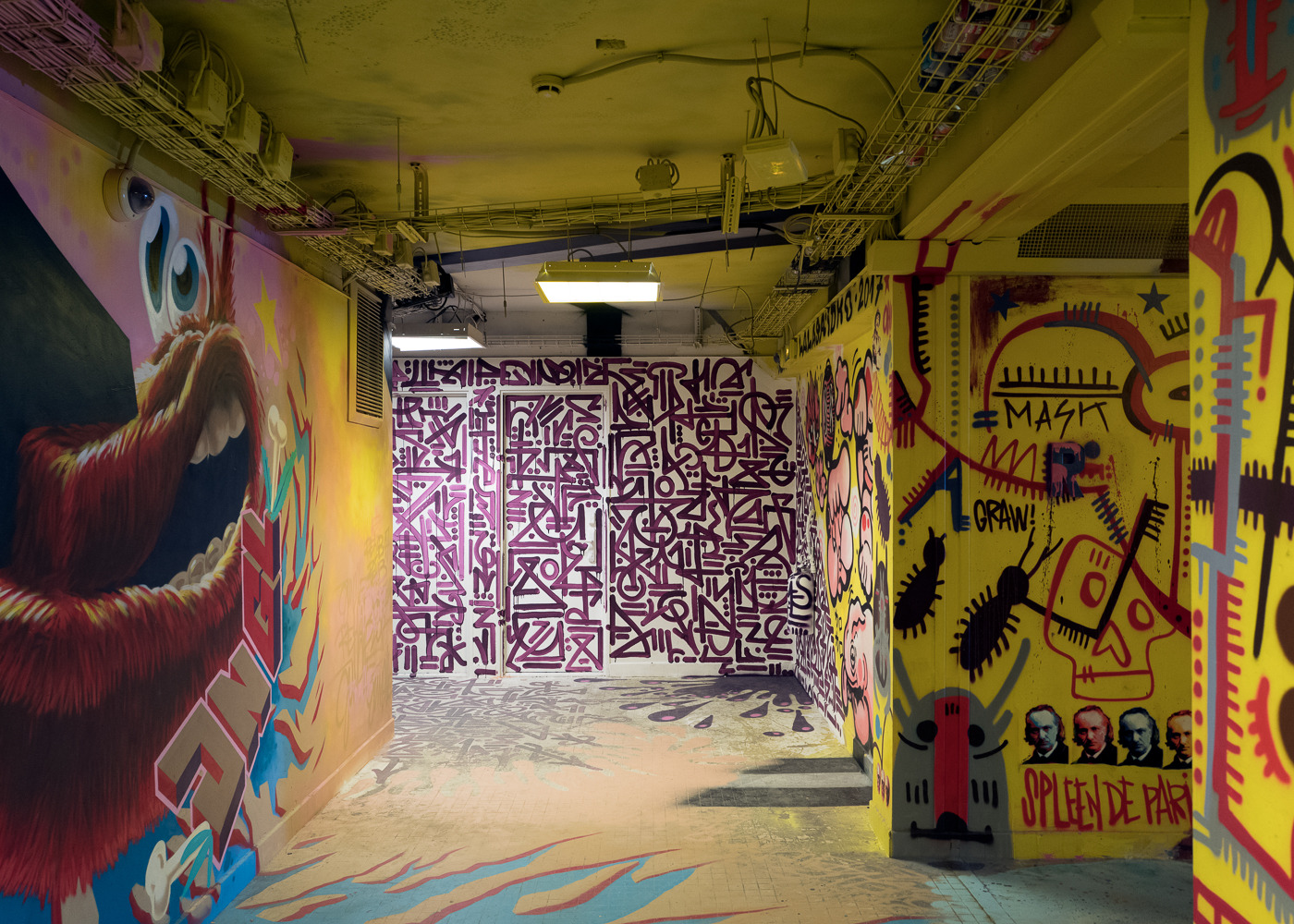 巴黎国际大学城的艺术涂鸦盛宴—— Rehab2 展览-1