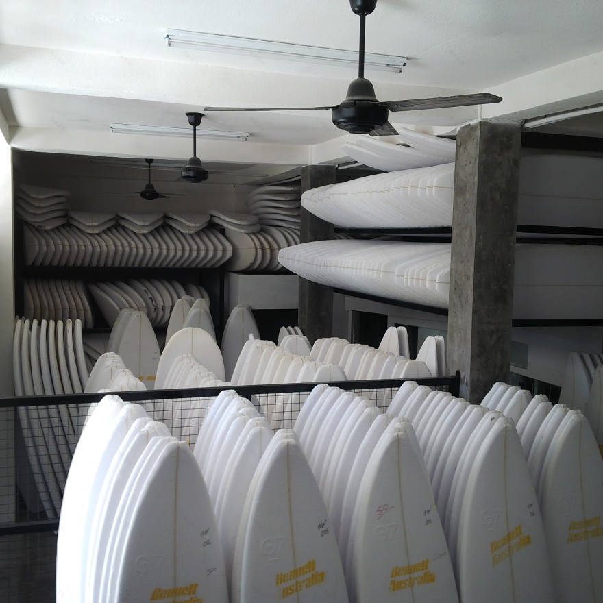 印尼巴厘岛 Channel Islands Surfboards 工厂-11