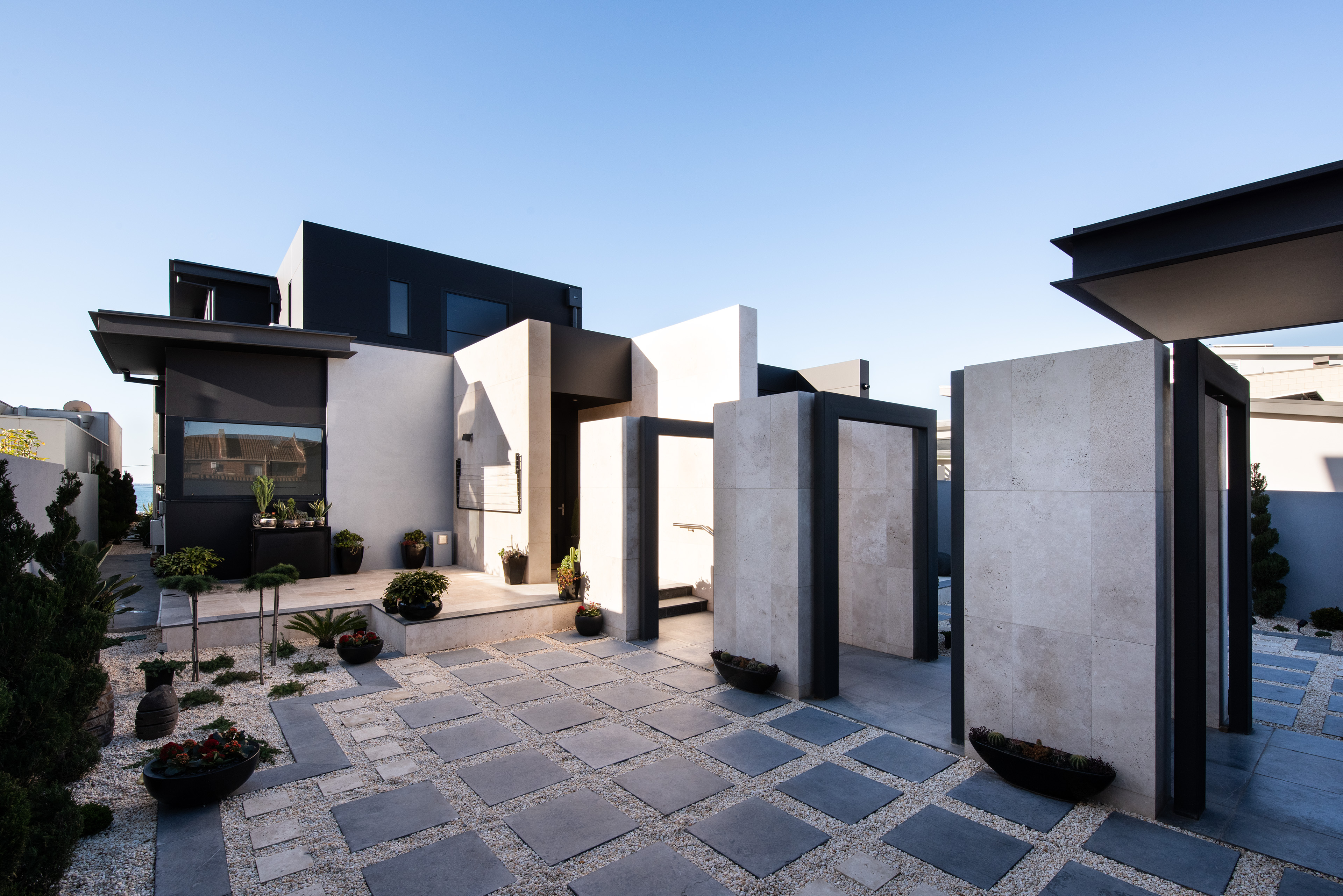 海滨现代宅院的精致艺术-3