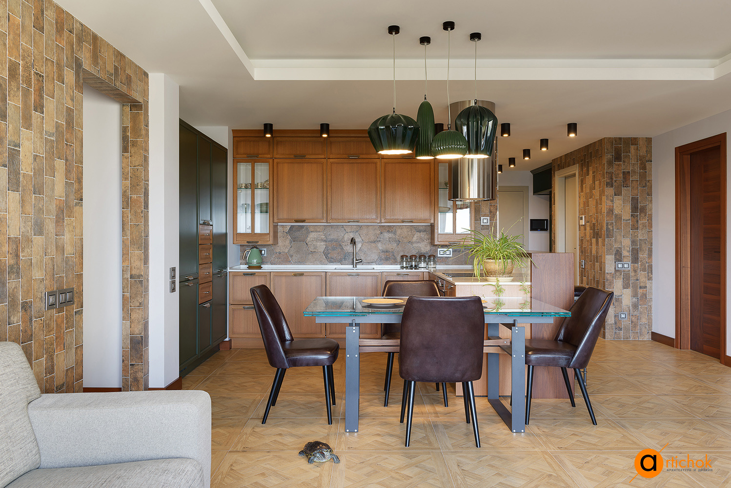 城市中的普罗旺斯·四口之家的温馨空间-6