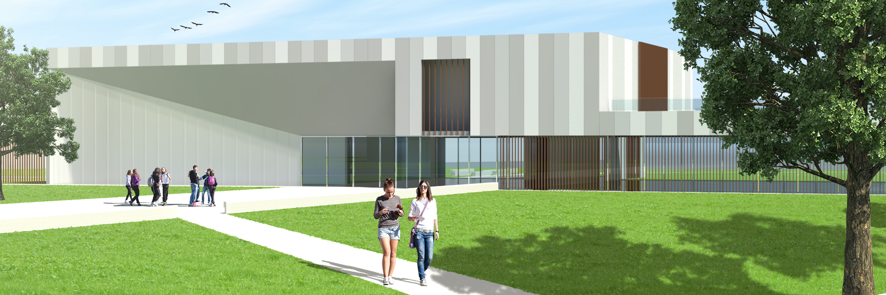 bcstudio 打造 Castel Maggiore 市民文化中心-1