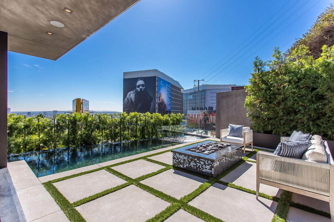 好莱坞山景无限泳池别墅改造-5