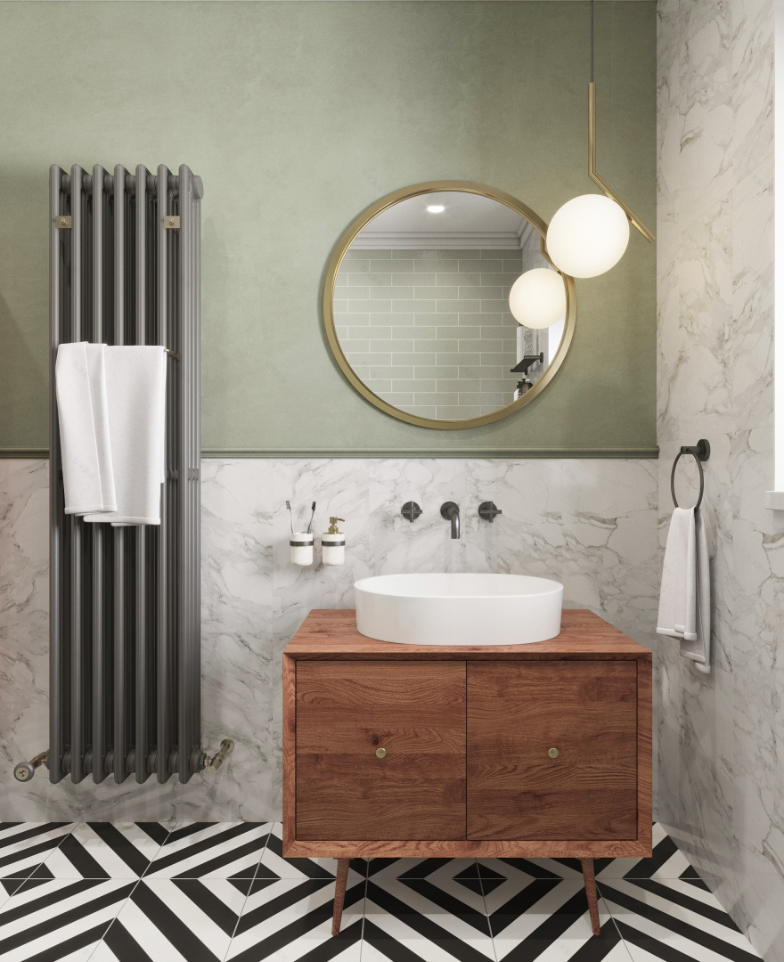 俄罗斯家庭住宅二楼现代与古典的完美融合-8