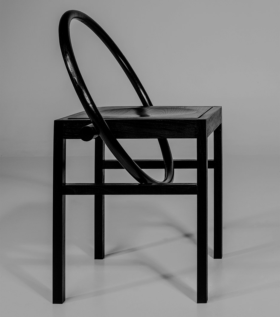 黑染实木椅-5