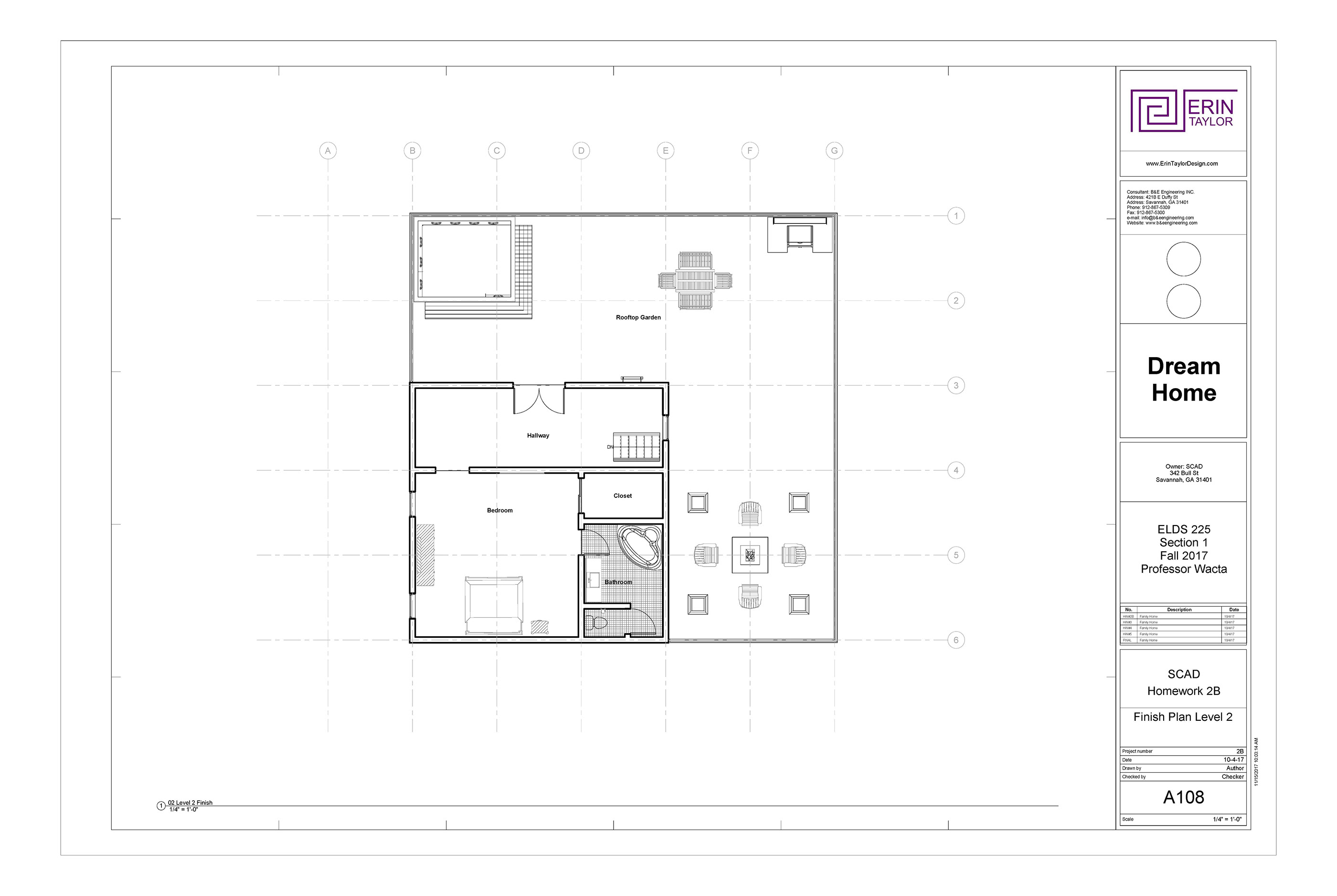 Revit House Plan Construction Document-8