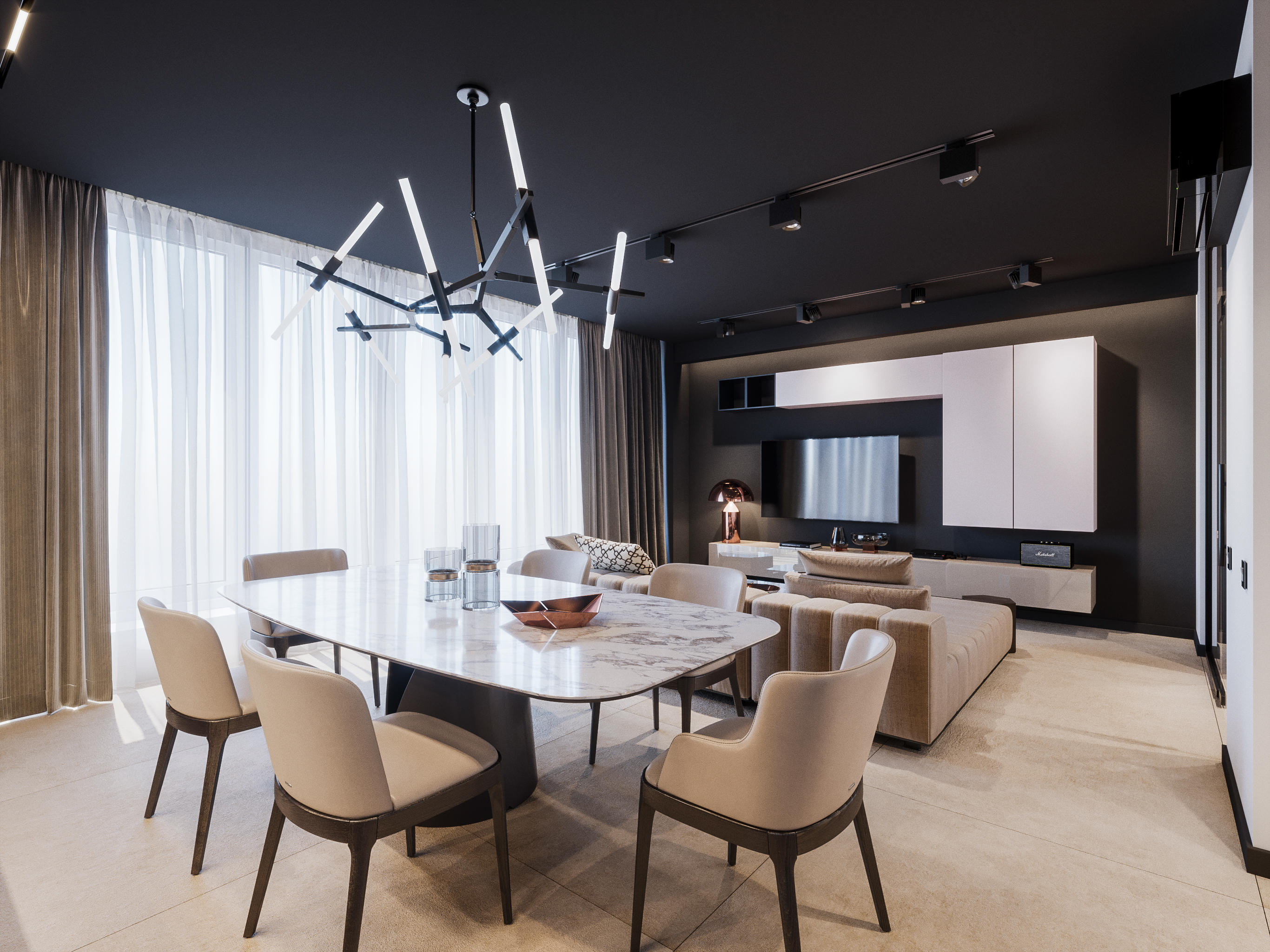 Апартаменты холостяка 3-3