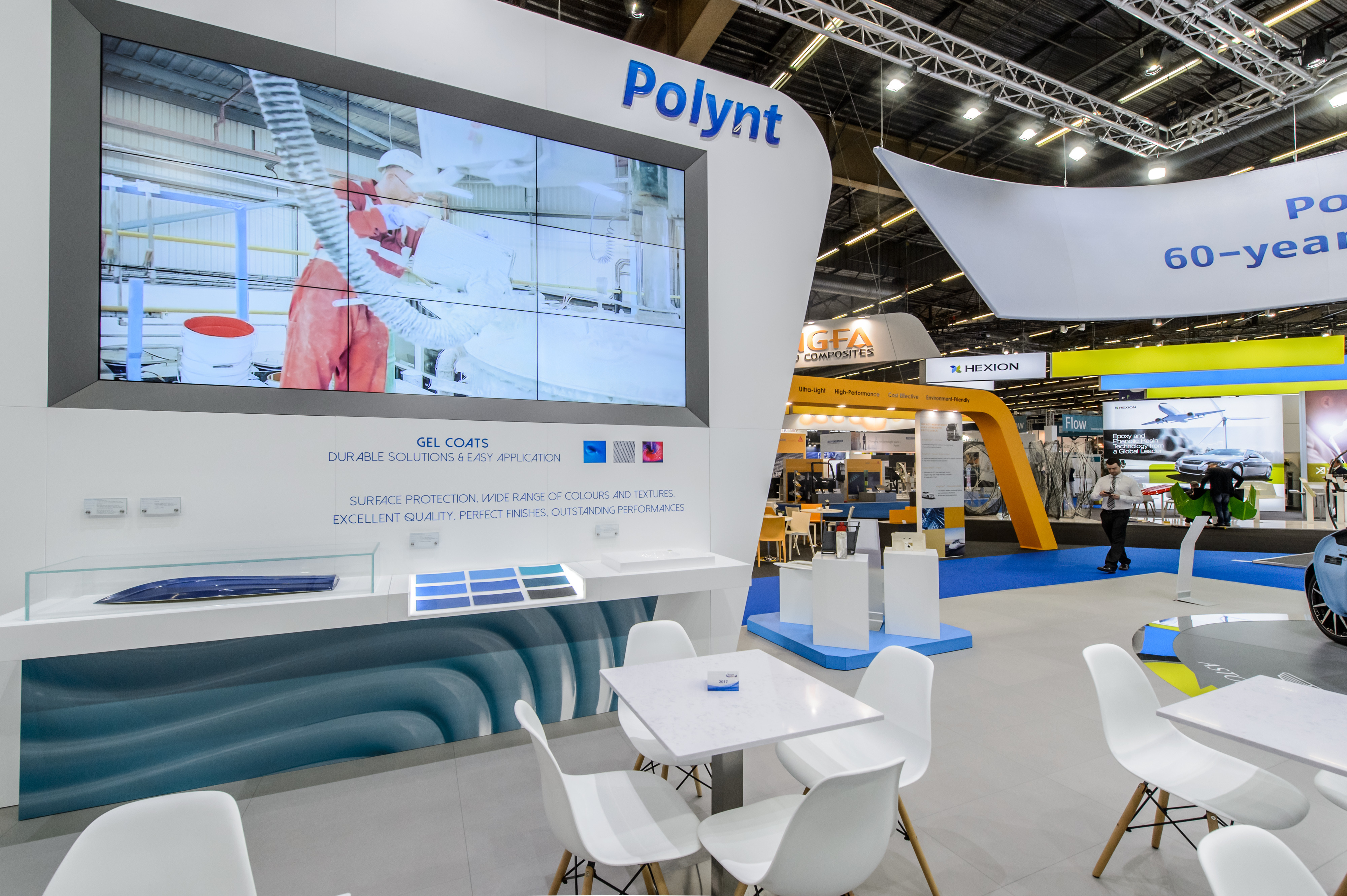 2017 年巴黎国际展览中心 Polynt 展位设计-18