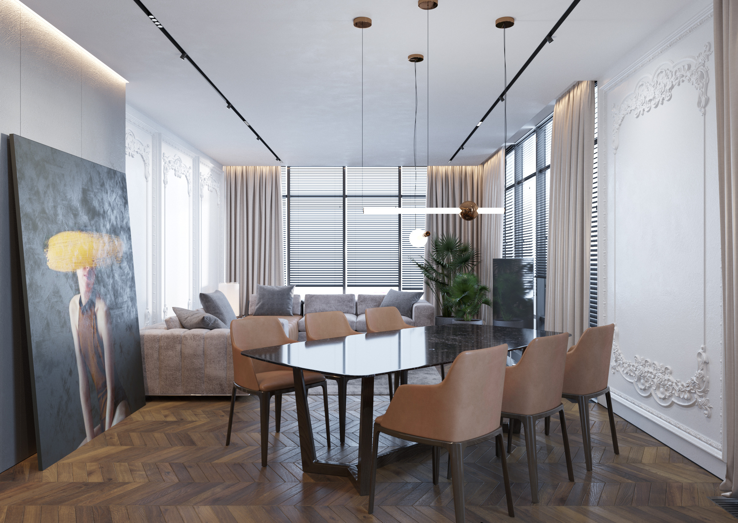 市中心顶层公寓-44