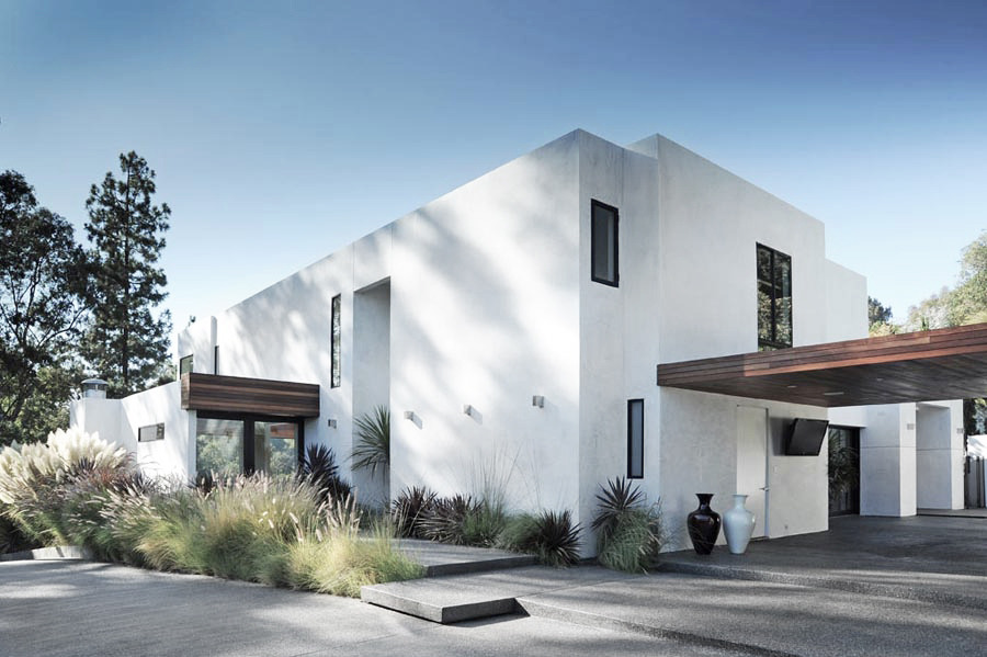 加州 5000 平现代豪华住宅的翻新之旅-21