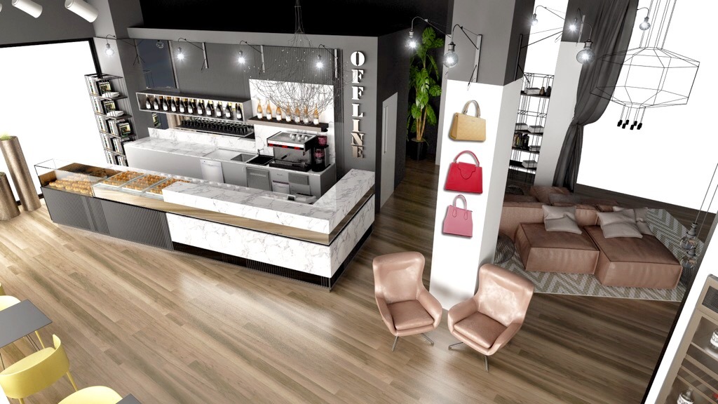 2019 年打造的 UpStream Cafè | 现代室内设计典范-1