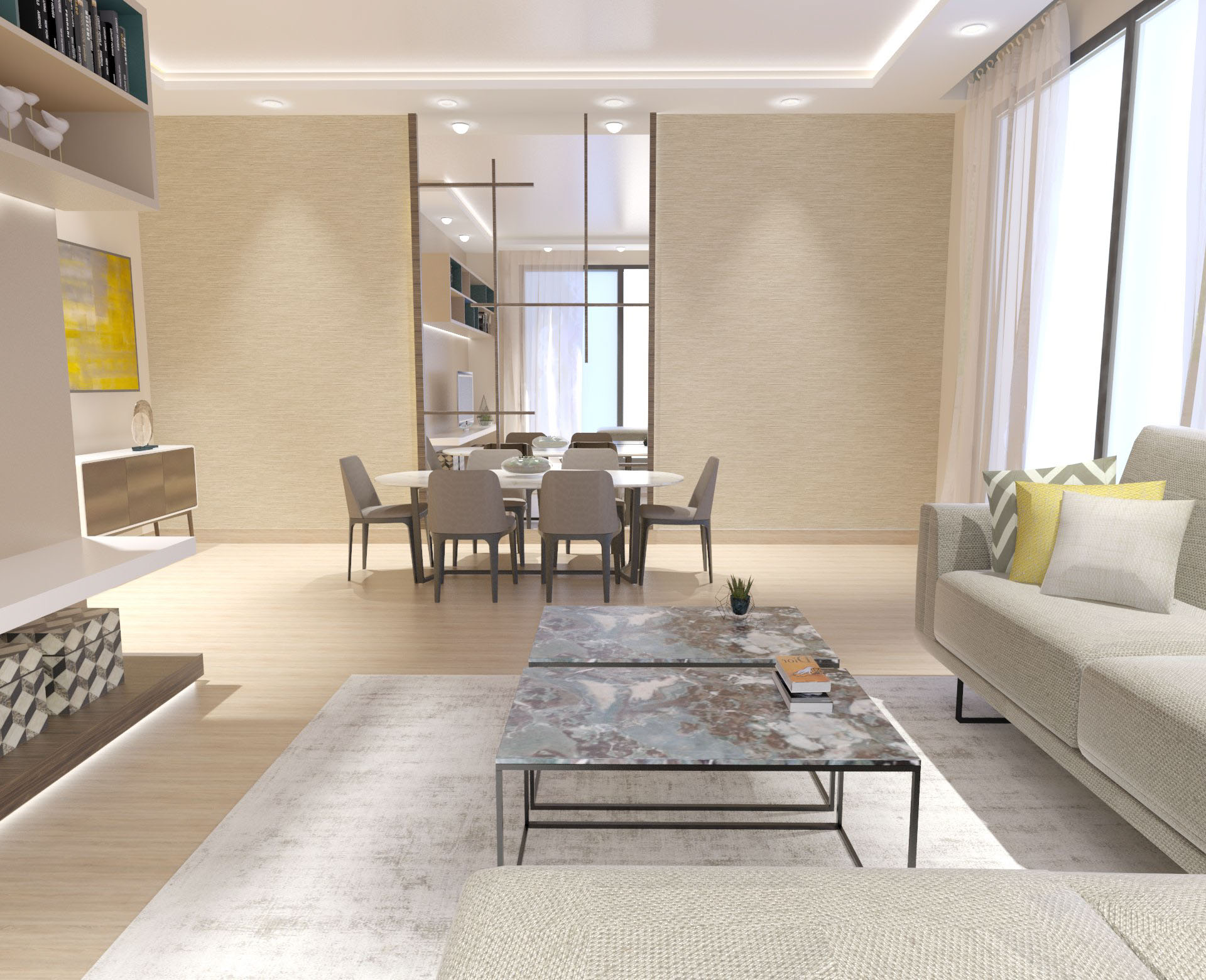 三维立体规划渲染-36