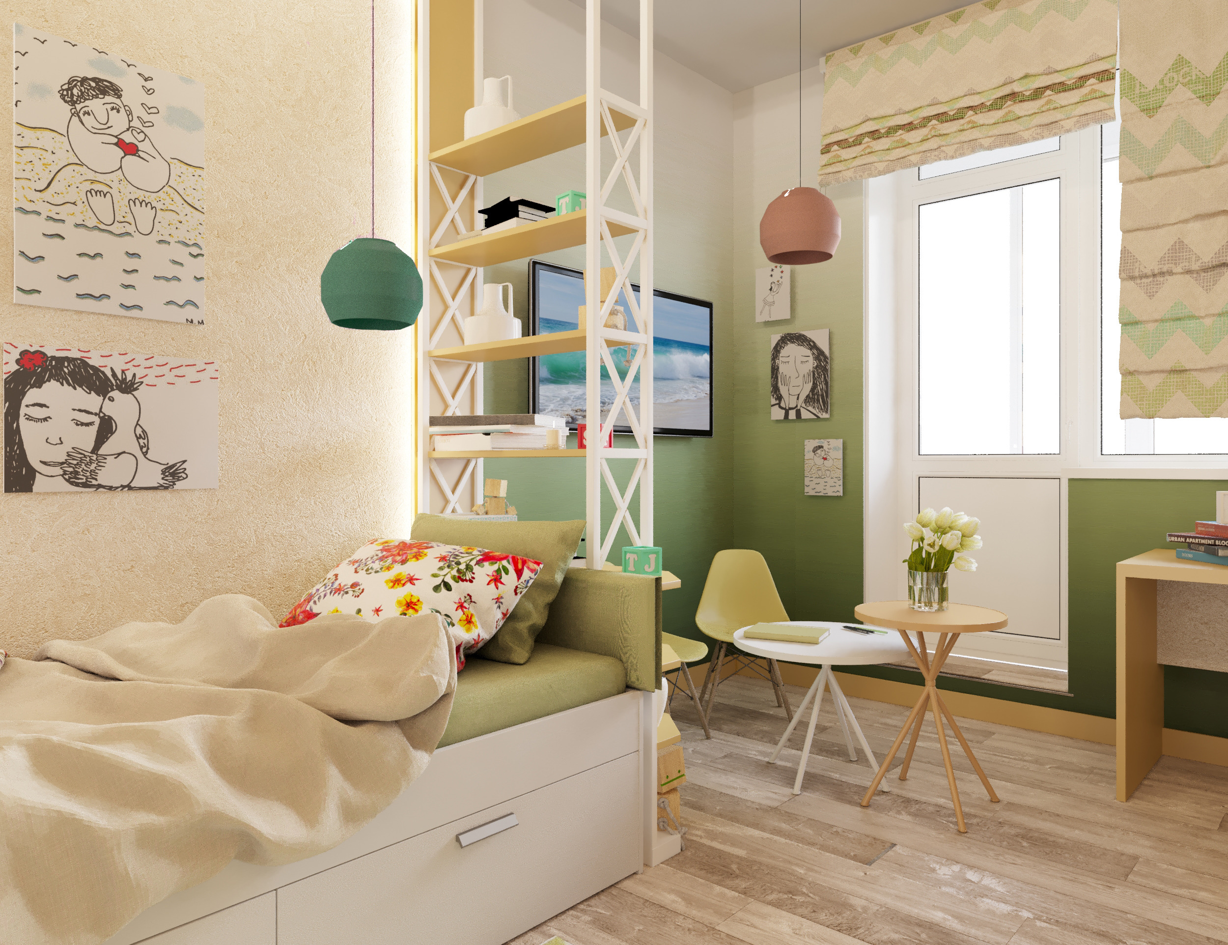 梦幻童趣空间—— Omnia 设计工作室儿童房案例鉴赏-19