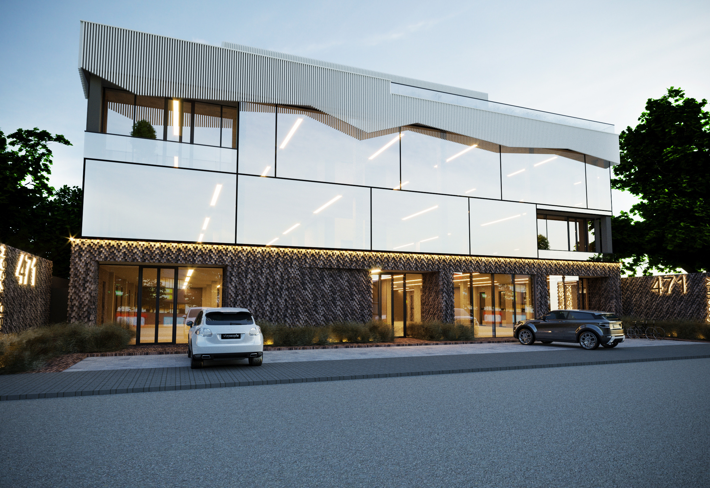 雪山之韵 · 克拉斯诺达尔办公楼设计-4