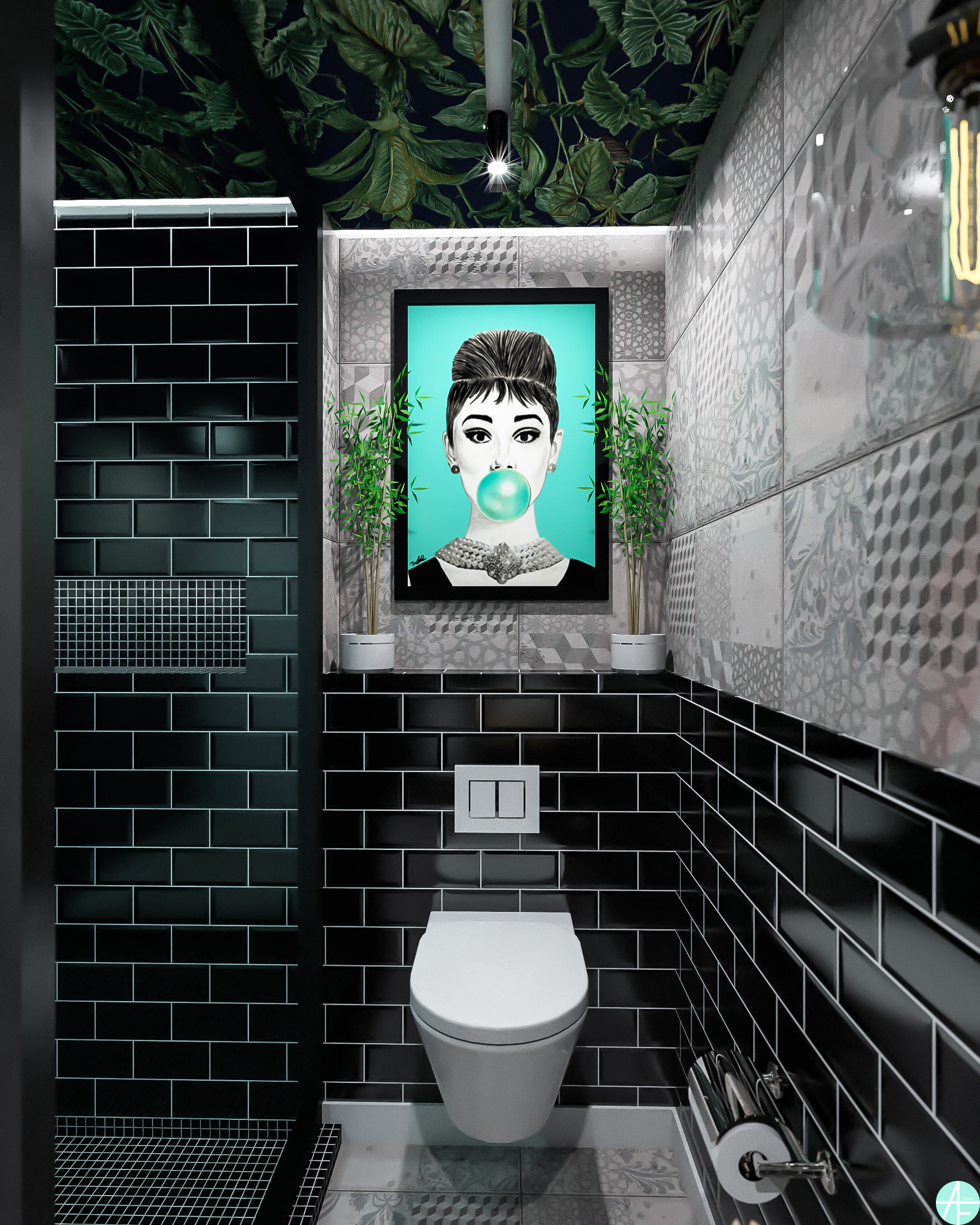 城市丛林浴室 | 打造自然与都市的和谐空间-1