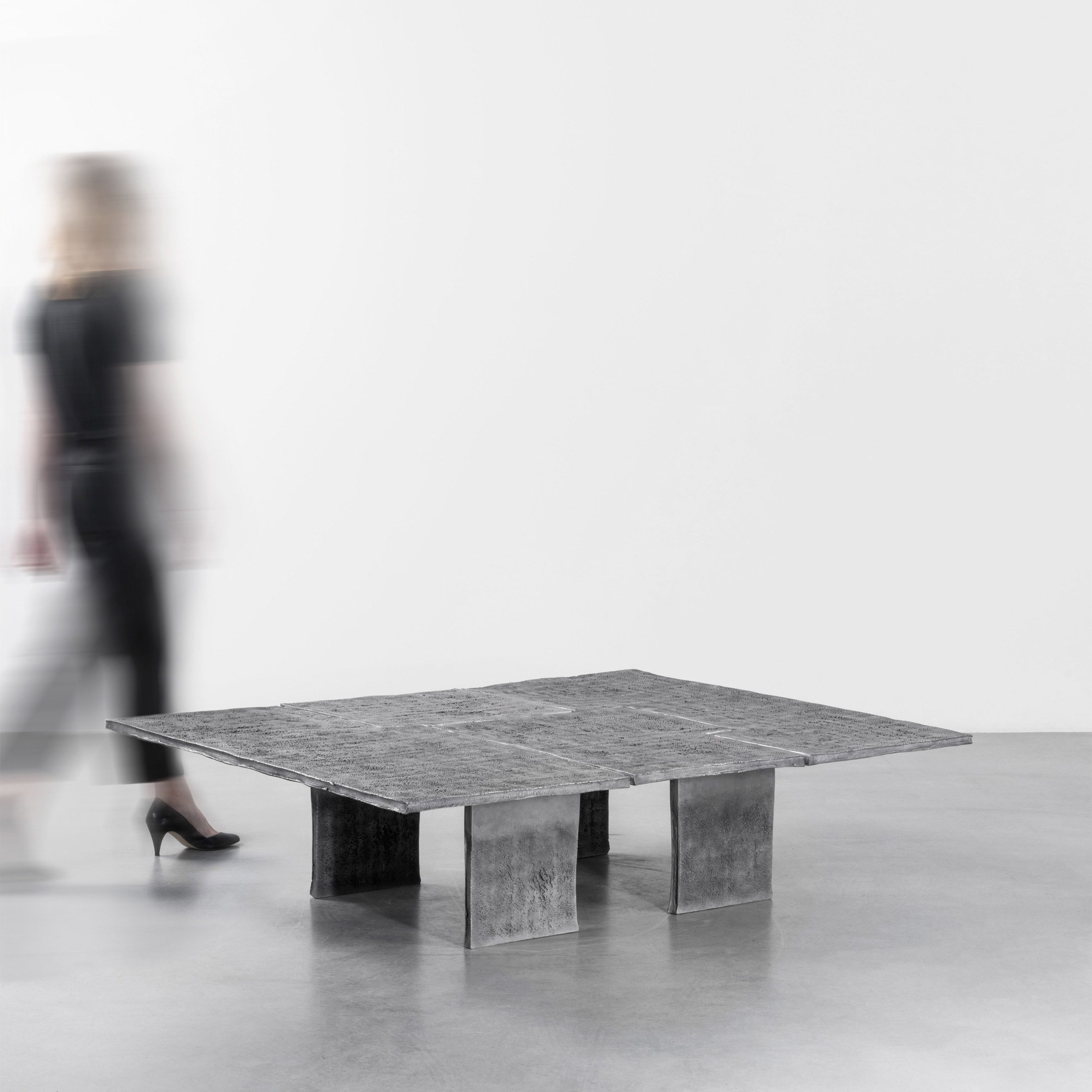 Vincent Dubourg's Vortex aluminium furniture goes on show in New York-15