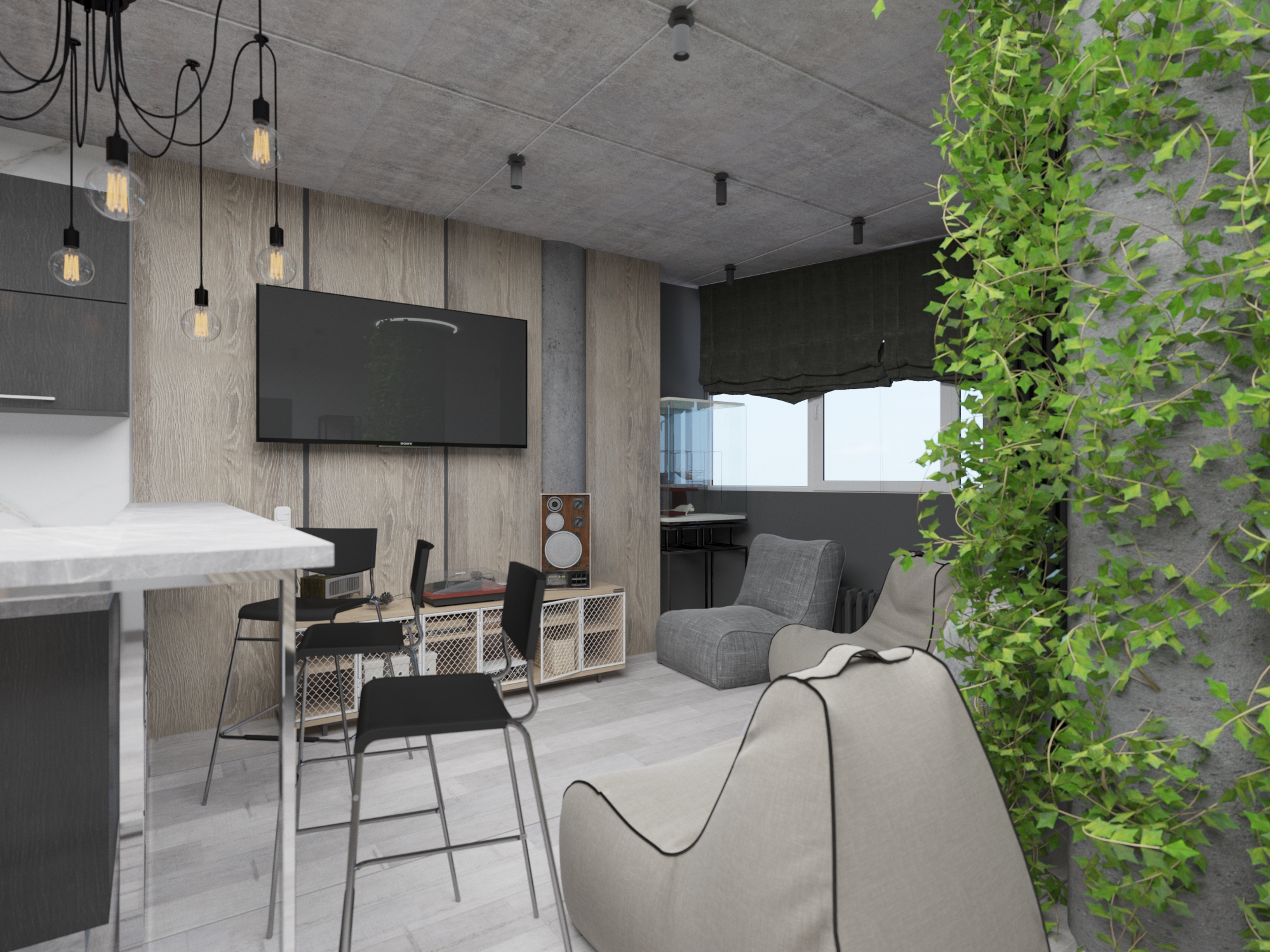 城市 loft 公寓，自然空间与独特设计的完美结合-12