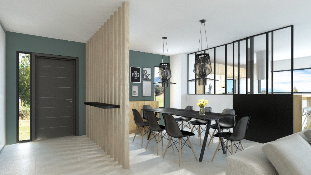 Lubéron 生态区现代生物气候住宅-17